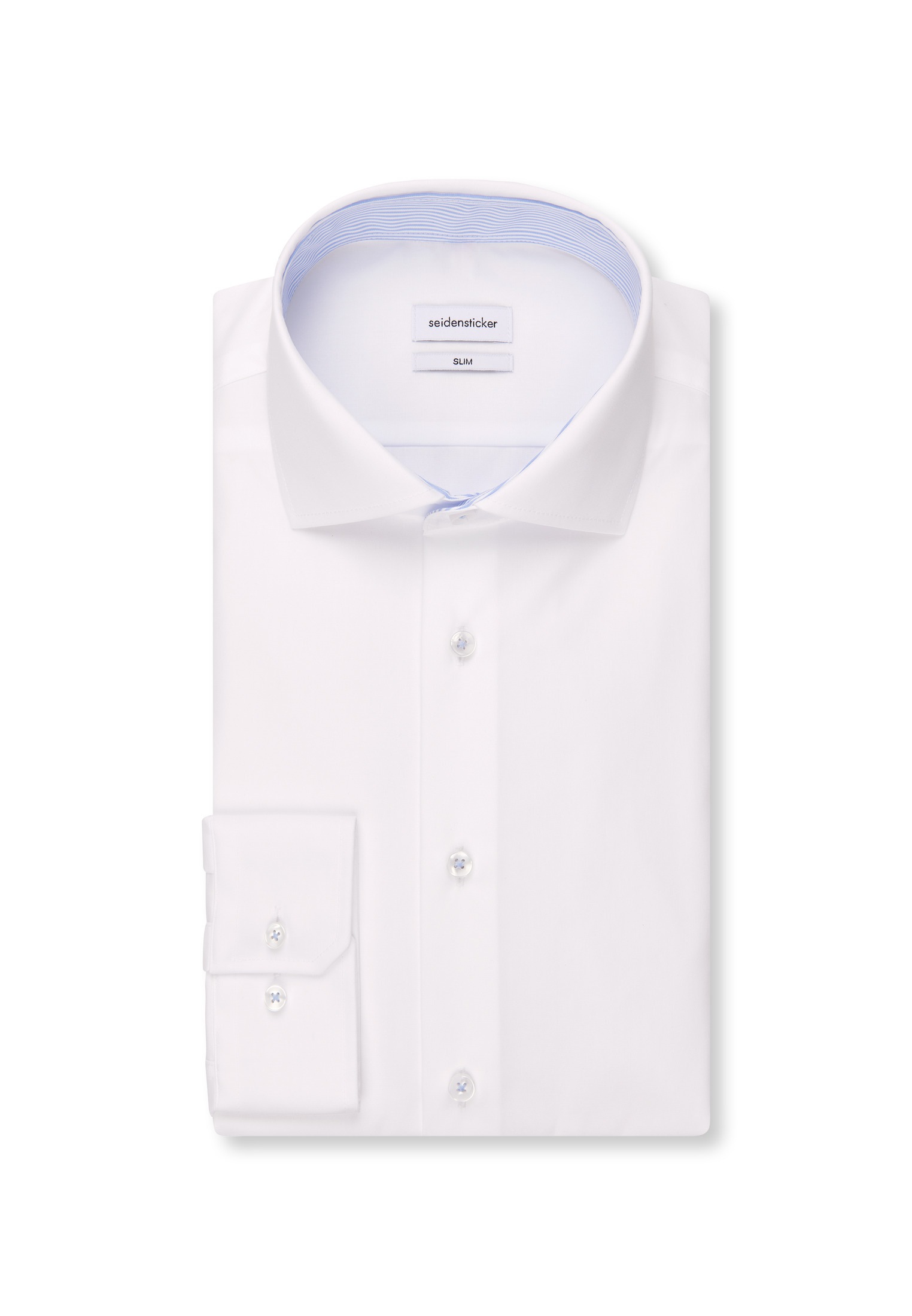 seidensticker Businesshemd »Schwarze Rose« Slim 1/1 Kentkragen Uni