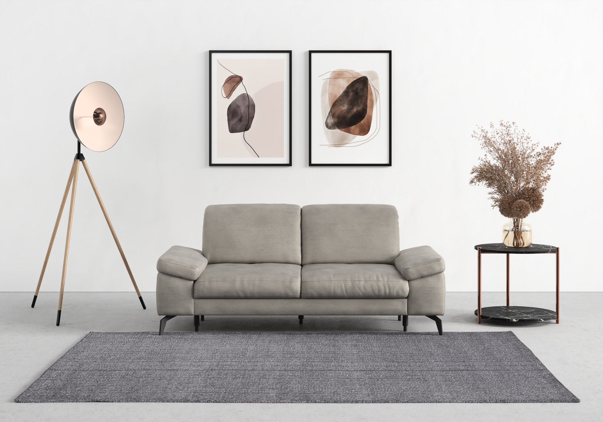 Image of sit&more 2,5-Sitzer "Cabana" Breite 211 cm, mit oder ohne Sitztiefen-, und Kopfteilfunktion