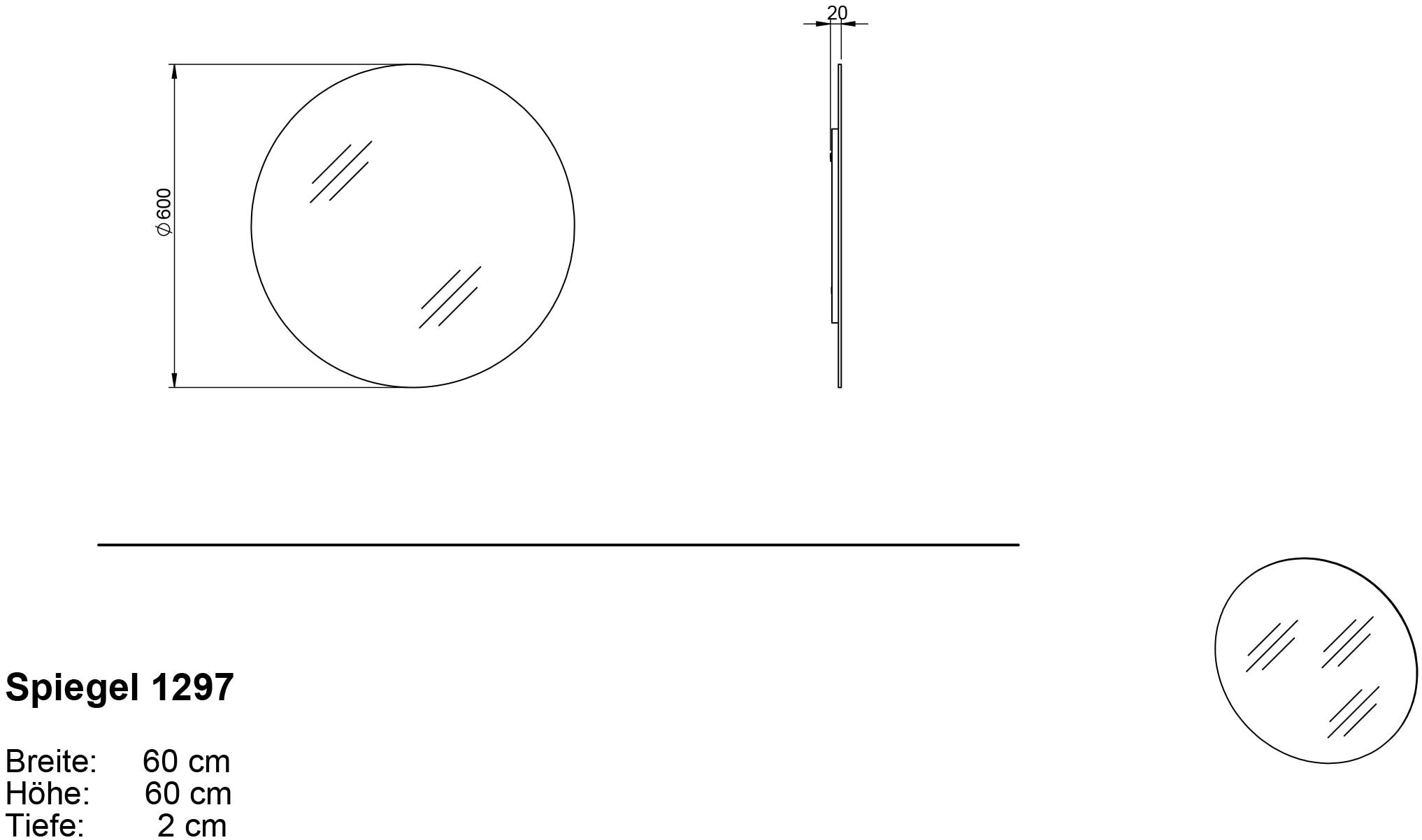 GERMANIA Badmöbel-Set »Laurino« 2 Stk. tlg.