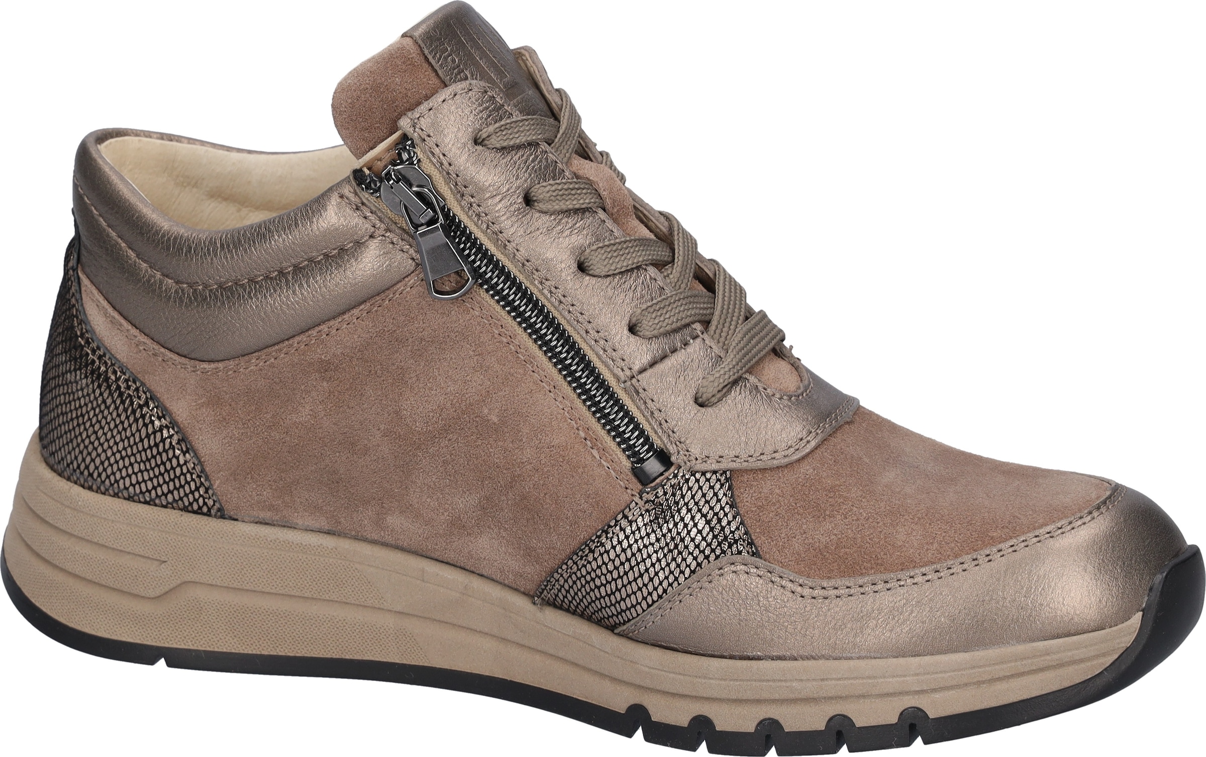 Waldläufer Schnürboots »H-APRIL«  High Top Sneaker, Schnürstiefelette mit Reissverschlüssen