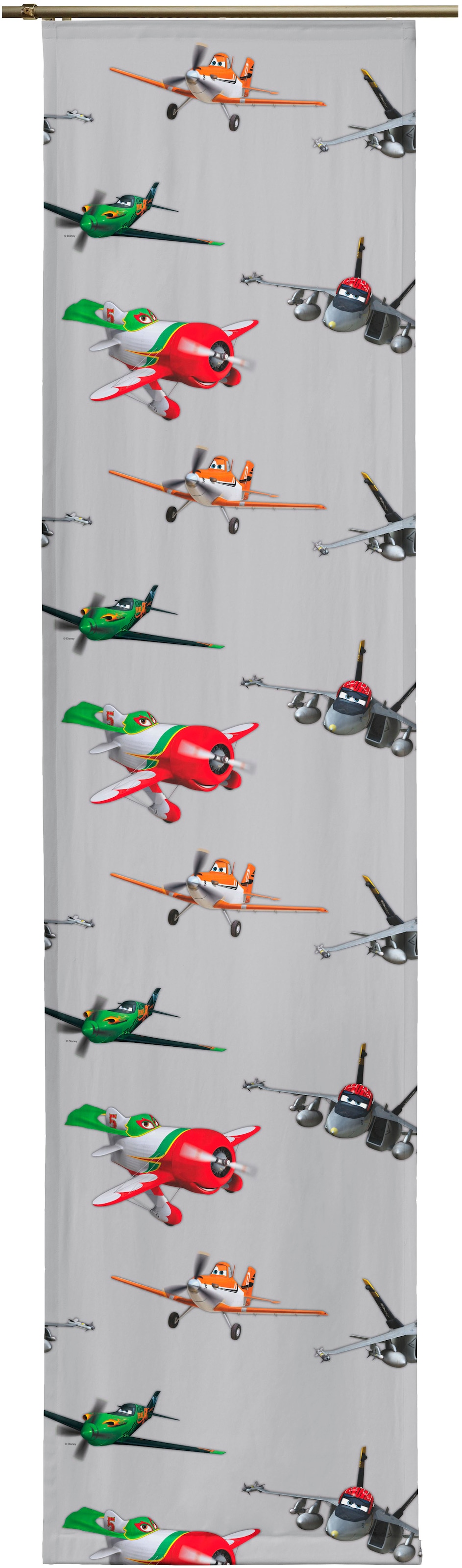 Image of Wirth Schiebegardine "Planes Delta" Paneelwagen 1 Stk. tlg. Disney