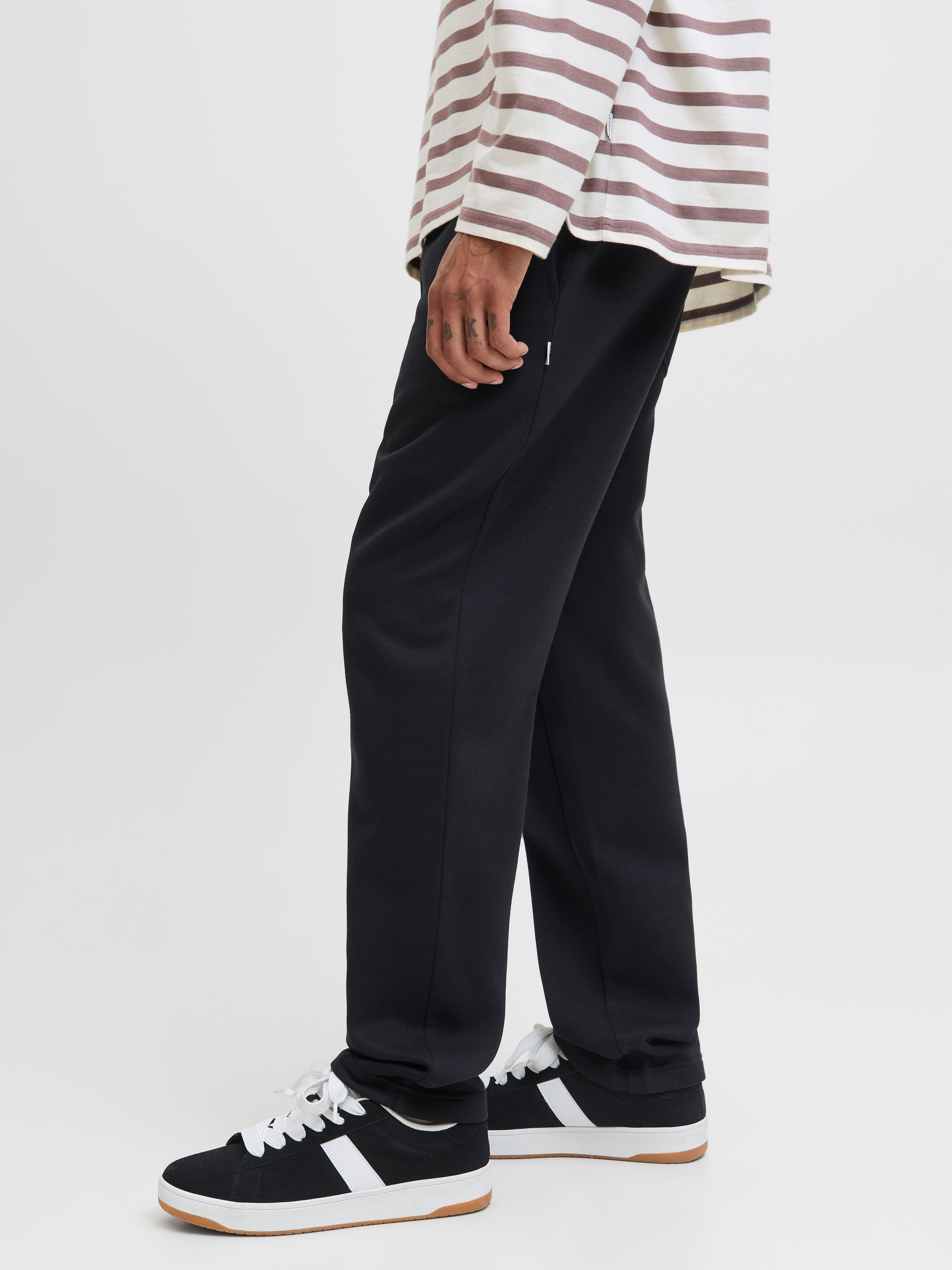 Jack & Jones PlusSize Sweathose »JPSTKANE BRADLEY UNC SWT PANT NOOS PLS«  Materialmix, relaxed fit