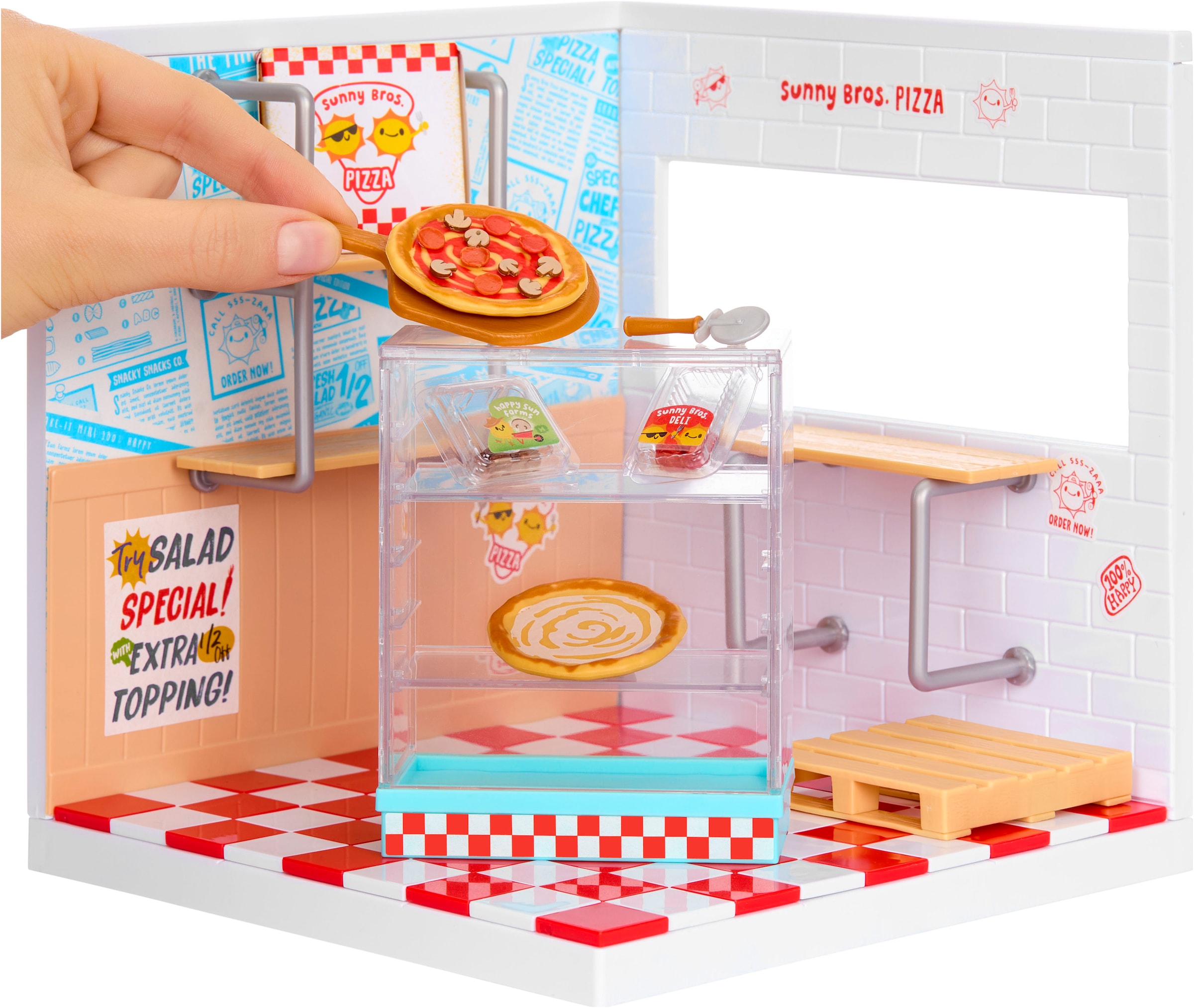 MGA ENTERTAINMENT Kreativset »MGA's Miniverse - Spaces Starter Pack- Pizza«