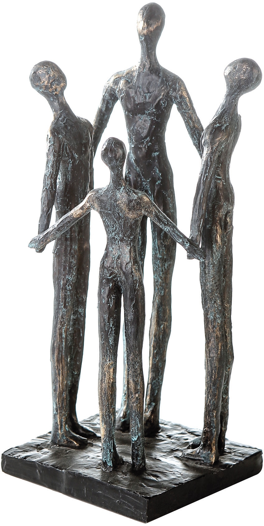 Image of Casablanca by Gilde Dekofigur "Skulptur Group" Dekoobjekt, Höhe 30 cm, mit Spruchanhänger, Wohnzimmer