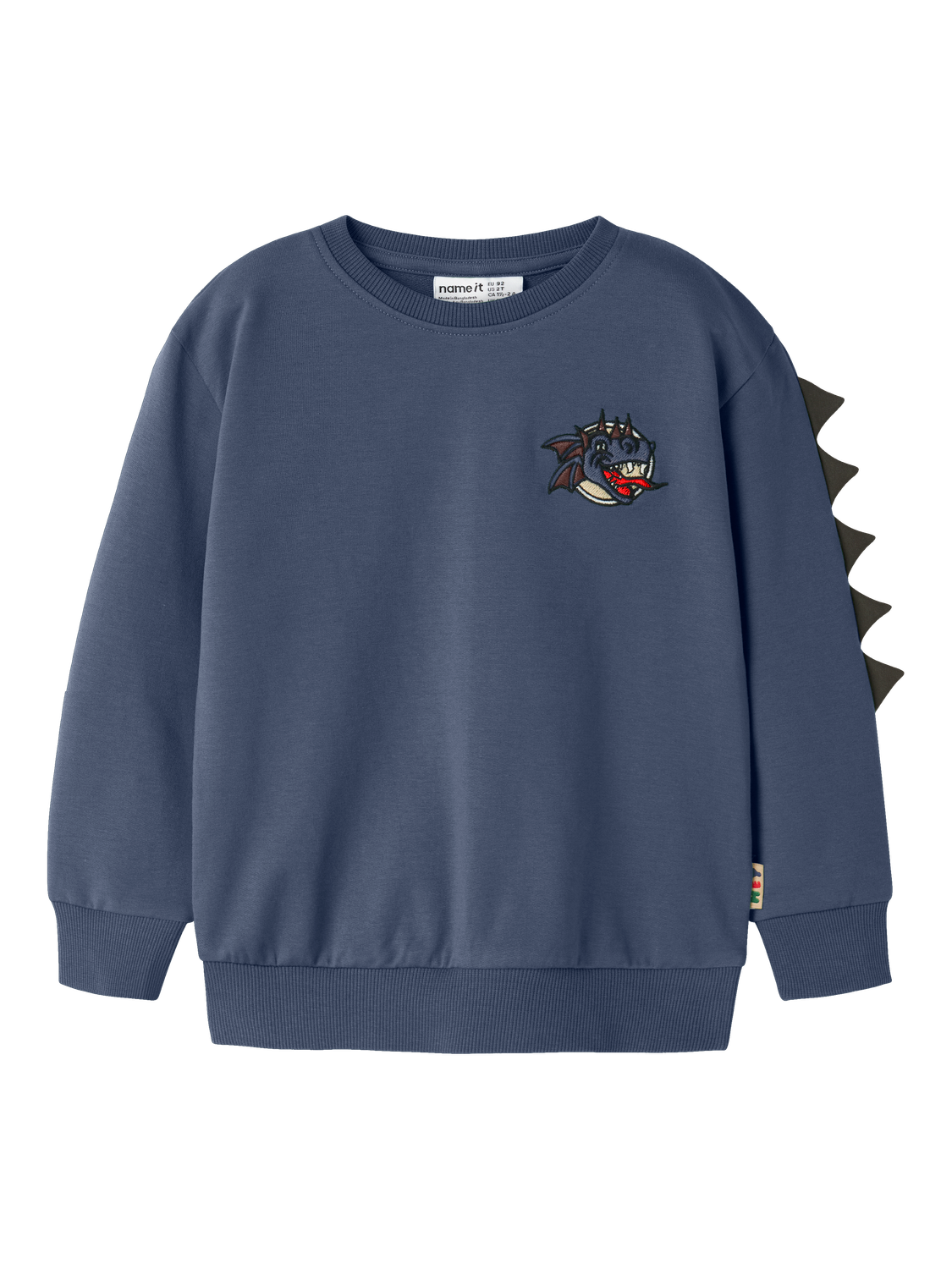 Name It Sweat-shirt »NMMKETIL LS NREG SWEAT UNB«, Baumwollmischung, regular fit

