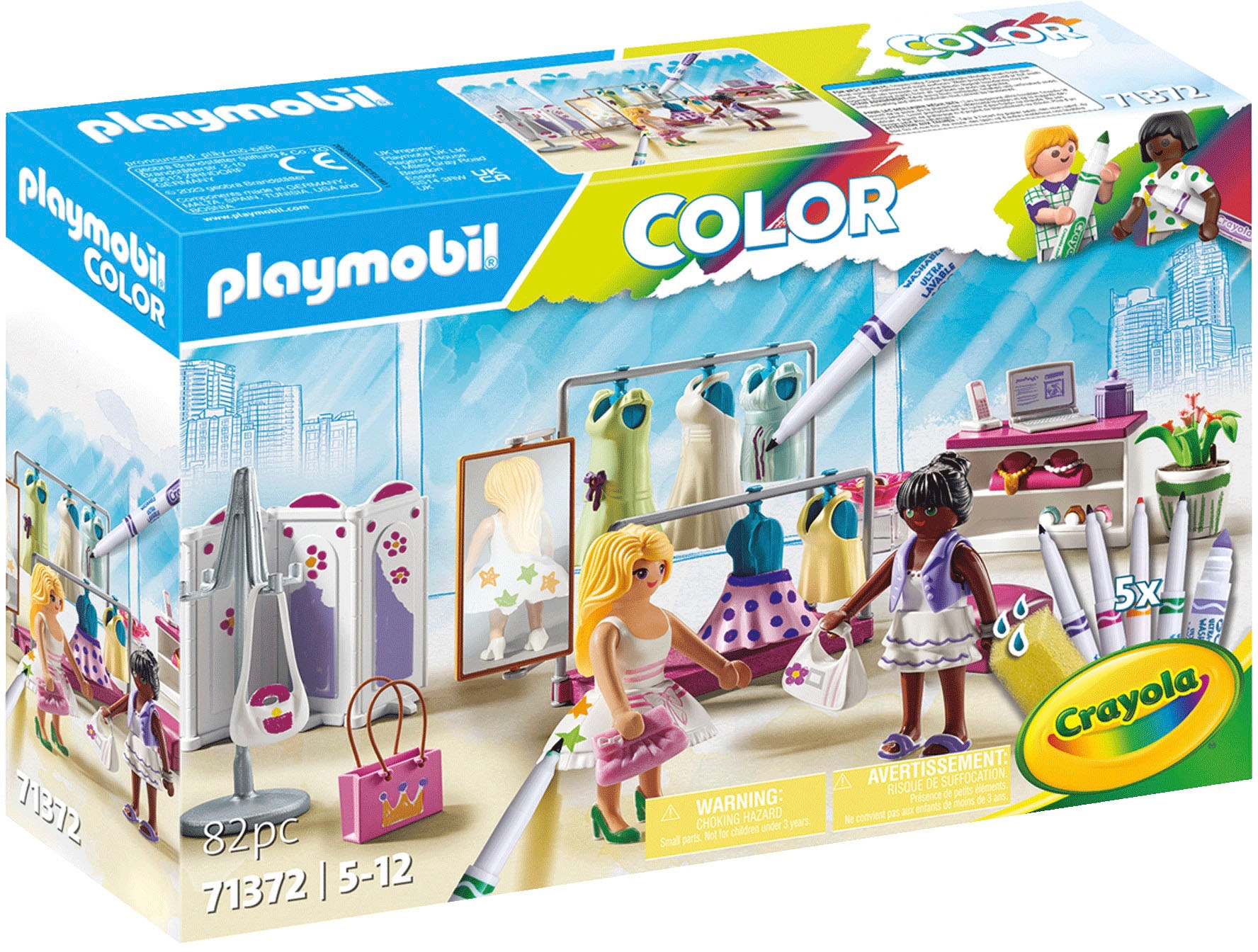 Konstruktions-Spielset »Fashionboutique (71372), Color«, (82 St.)