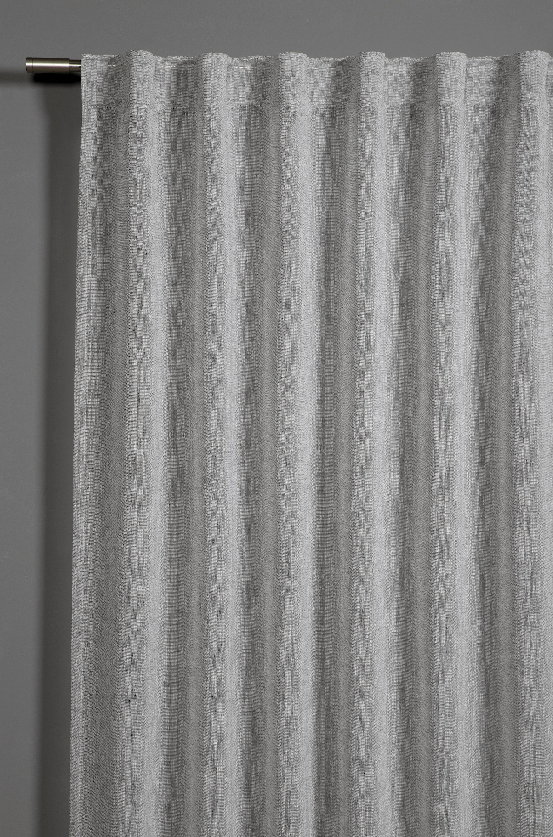 GARDINIA Gardine »Schal mit verdeckten Schlaufen« verdeckte Schlaufen 1 Stk. tlg. transparent, Polyester, Stoff 100 % Polyester