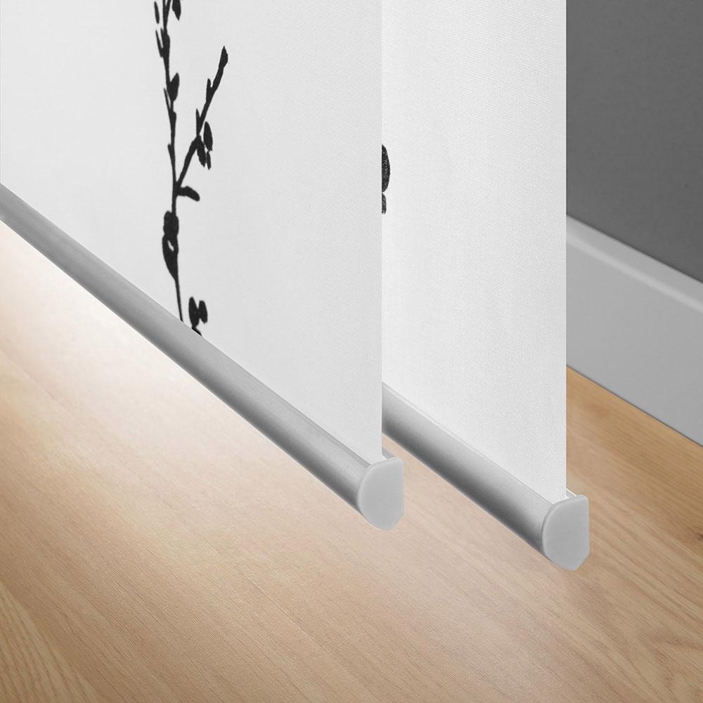 Good Life Rideau coulissant »Alexa« Support de panneau 1 cuis tlg. HxB: 245x60, mit Aufhängung in silberfarben