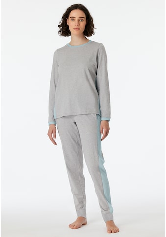 Pyjama »"Casual Nightwear"«, (2 tlg.), lässiger Loose-Fit-Schnitt