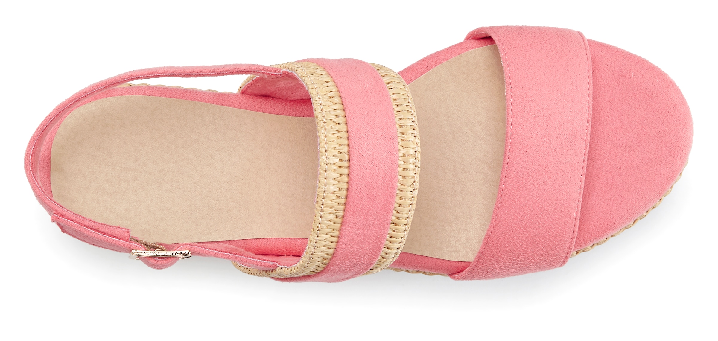 Beachtime Sandales »Sommerschuh, Sandale, offener Schuh, Keilsandalette,«  NEU mit Keilabsatz VEGAN