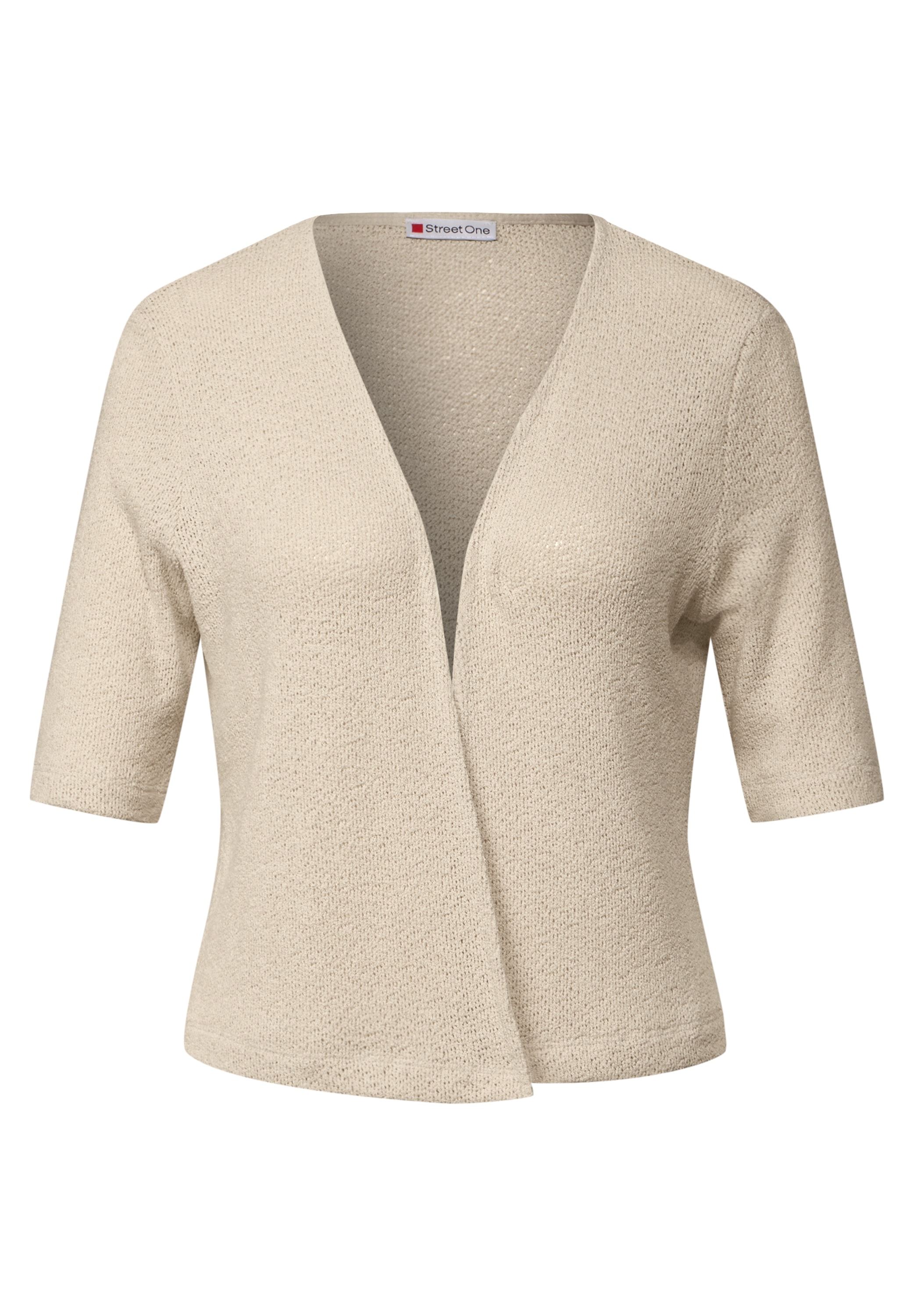 STREET ONE Shirtjacke, im Strick-Look