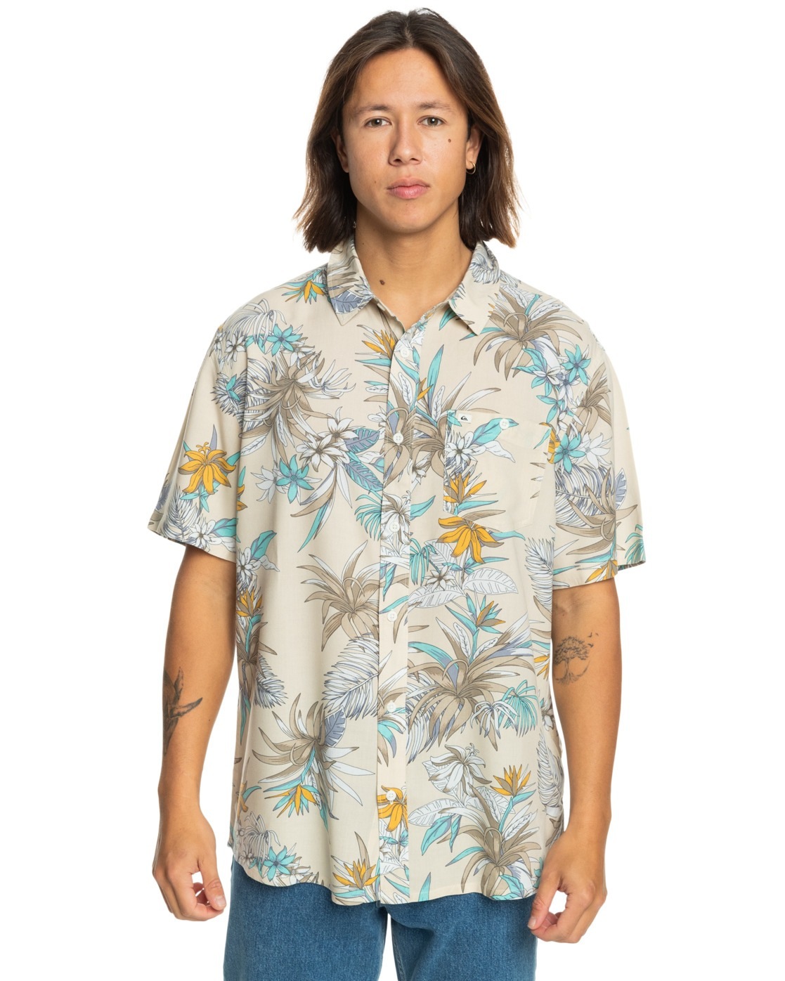 Image of Quiksilver Kurzarmhemd "Lemnas"
