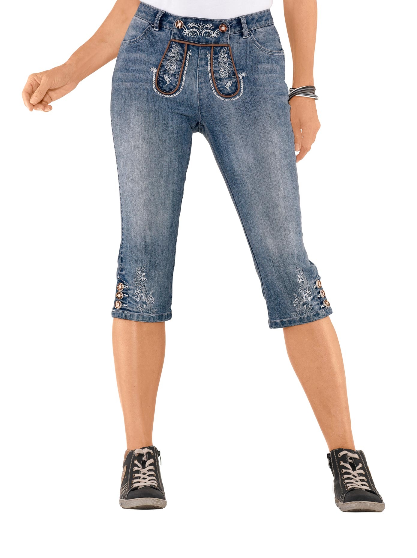 Image of Casual Looks Caprijeans, (1 tlg.) bei Ackermann Versand Schweiz