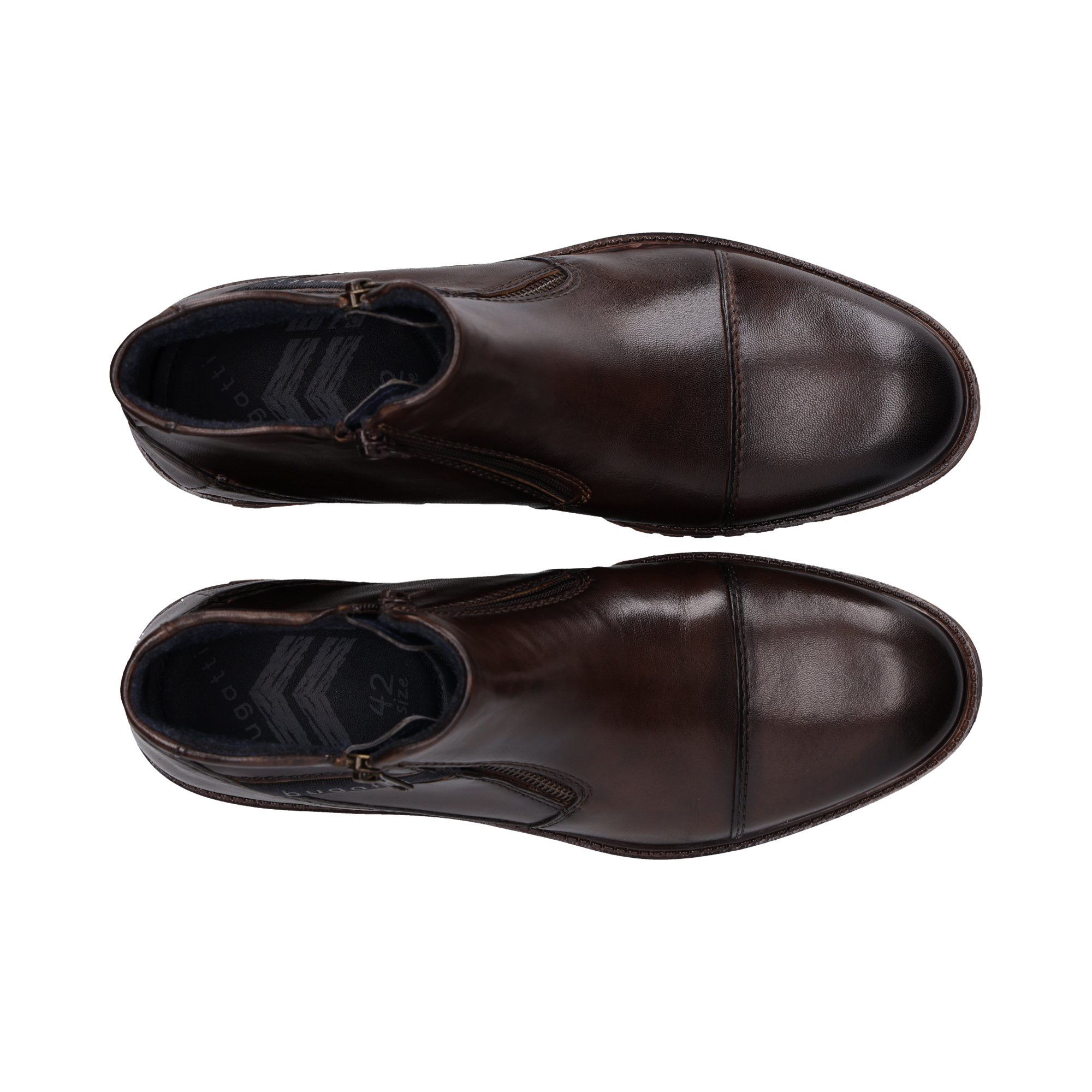 bugatti Stiefelette  Boots mit beidseitigen Reissverschlüssen