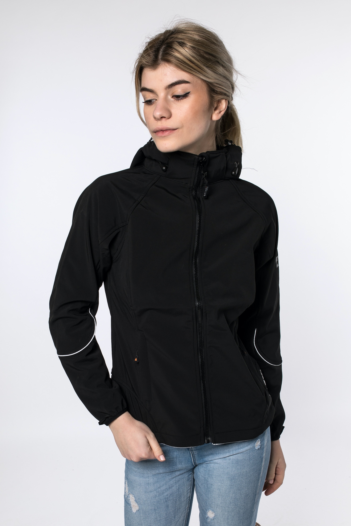 DEPROC Active Softshelljacke »NIGEL PEAK Women«, auch in Grossen Grössen erhältlich