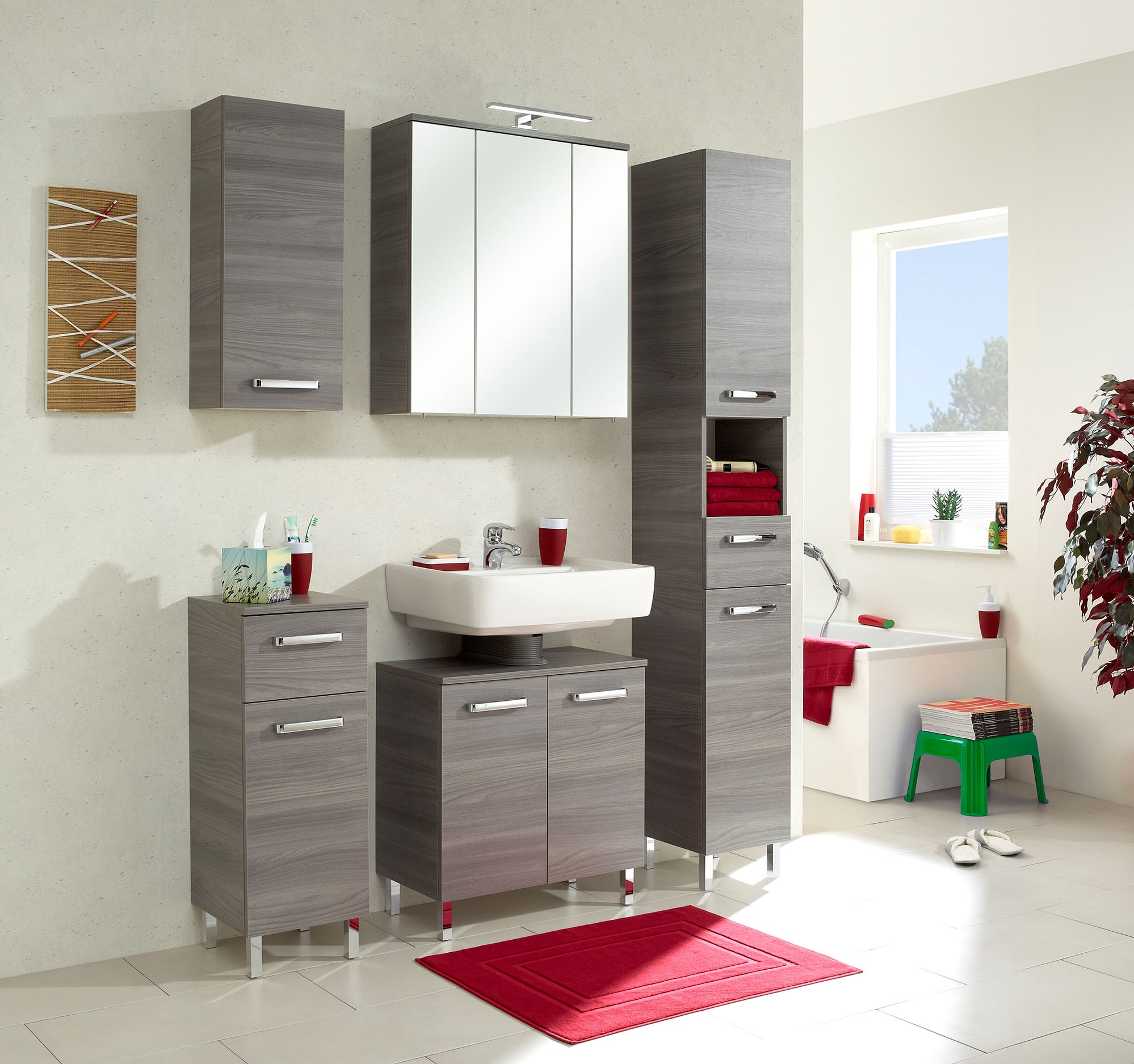 Saphir Armoire sous lavabo »mit Siphonausschnitt«