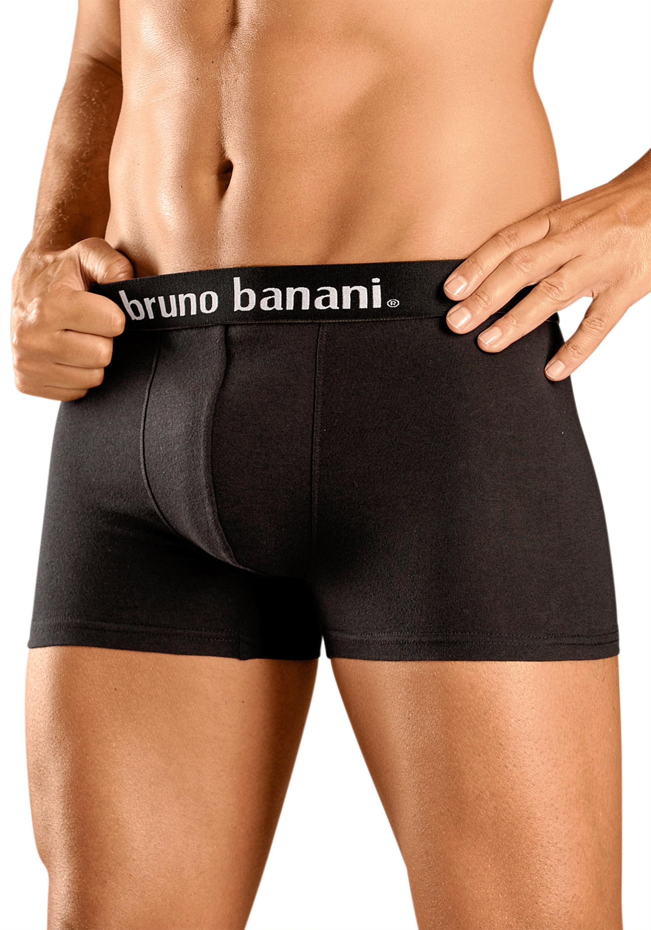 Bruno Banani Boxer »Boxershorts für Herren« Packung, 4 Stk. mit Kontrast-Webbund