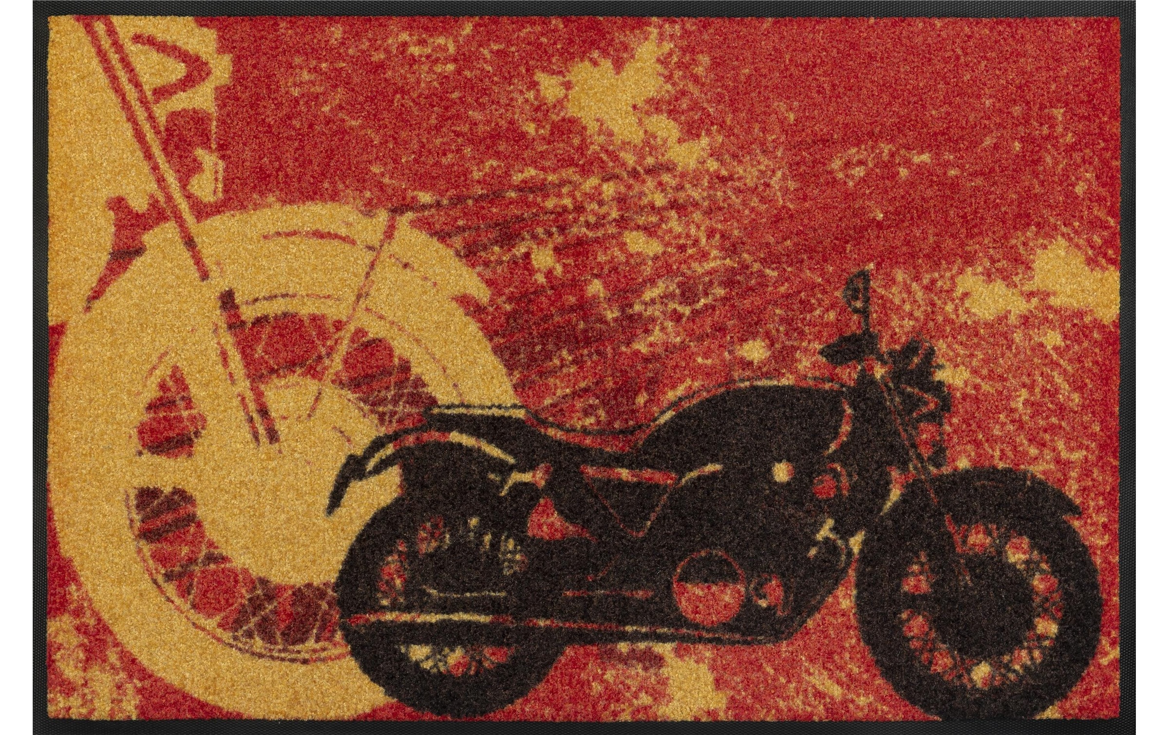 Image of wash+dry by Kleen-Tex Fussmatte »Motorbike 50 cm«, quadratisch, - mm Höhe bei Ackermann Versand Schweiz