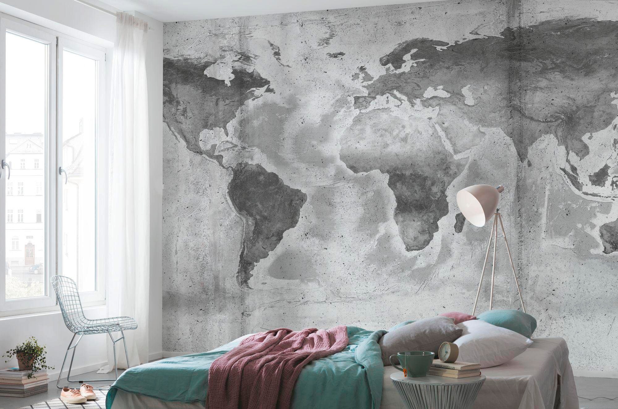 Komar Vliestapete »Digitaldruck Vlies -  Concrete World - Grösse 500 x 250 cm« bedruckt glatt Wohnzimmer, Schlafzimmer