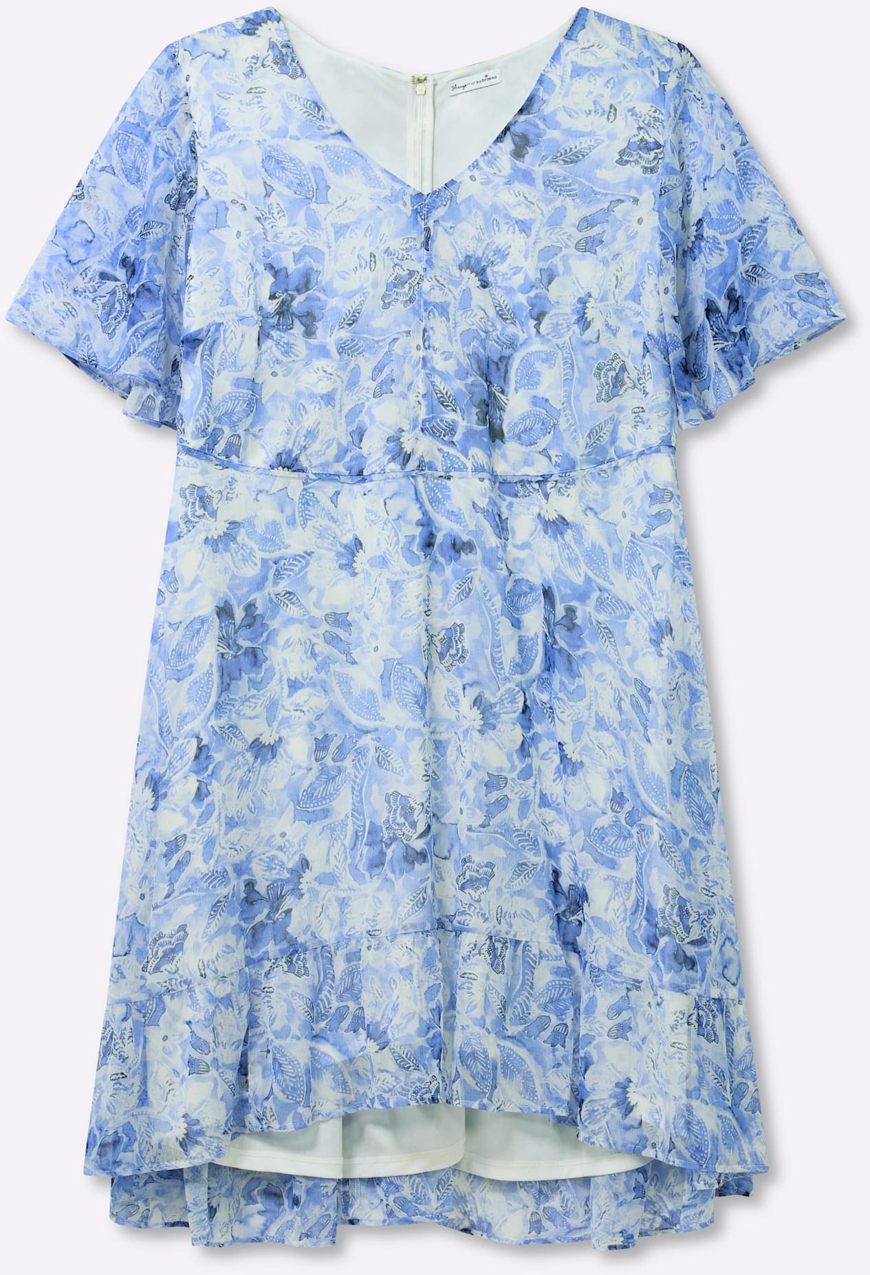 Sheego Robe en mousseline de soie »Kleid«