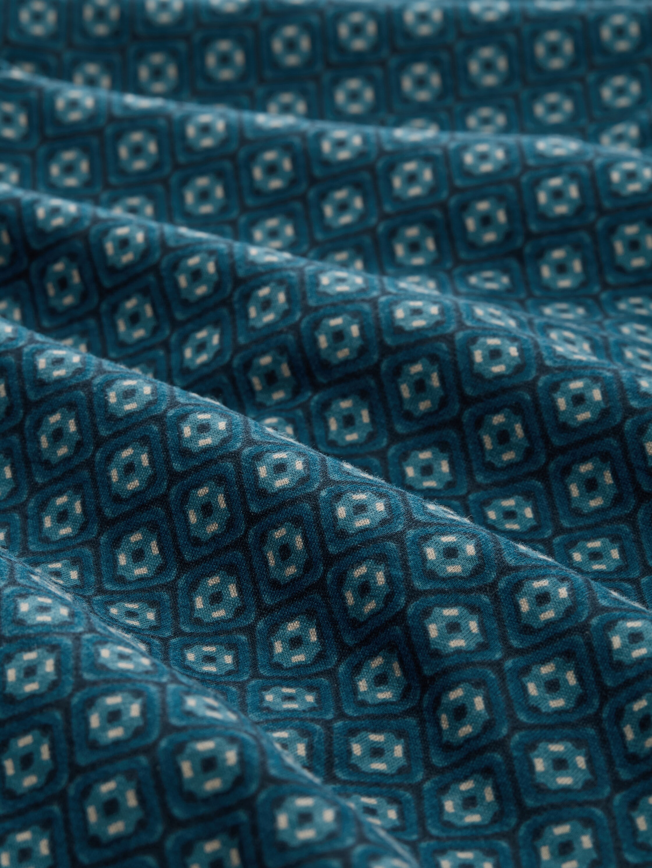 TOM TAILOR Blouse à manches longues mit grafischem Muster