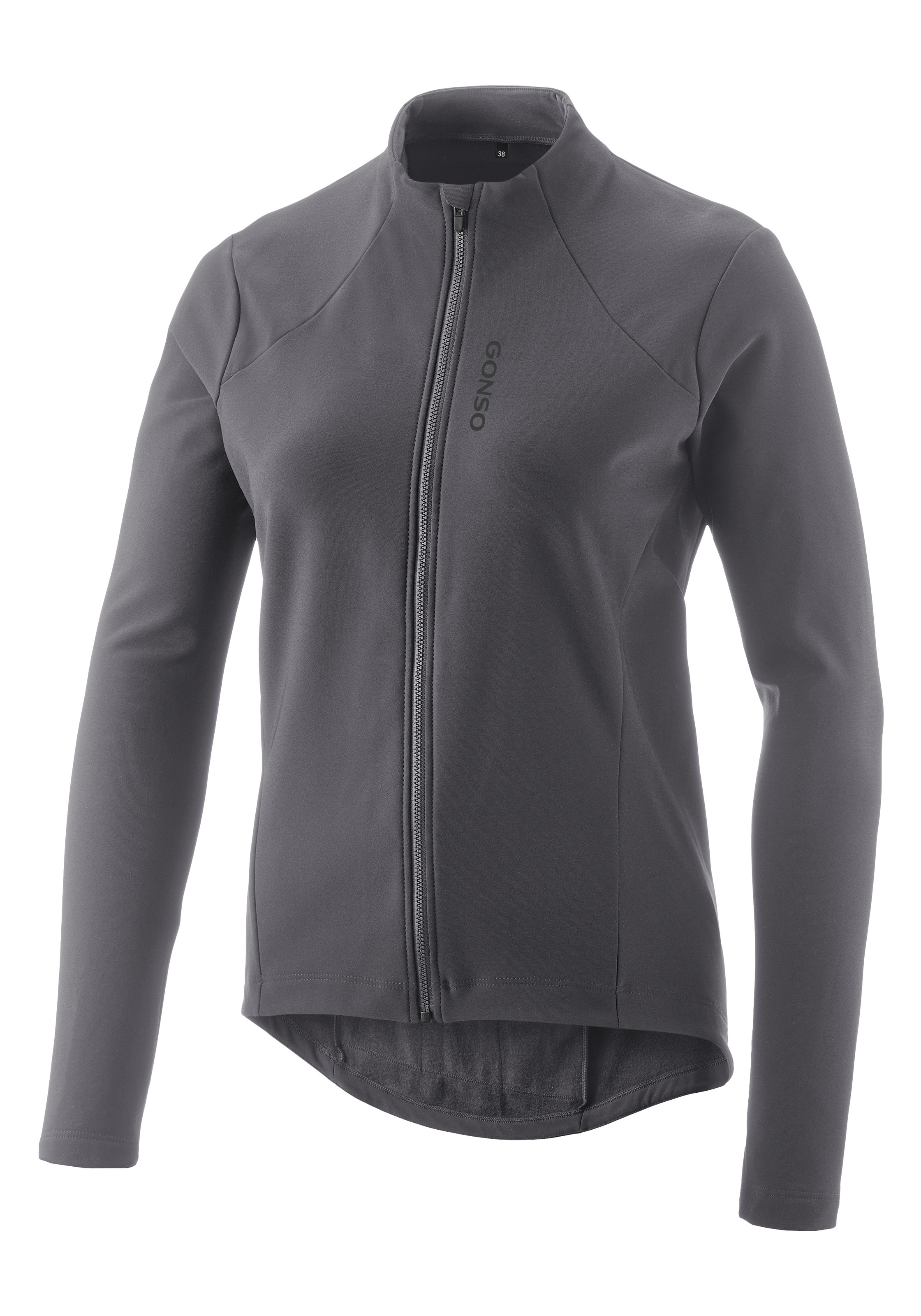 Gonso Maillot de cyclisme »SITIVO TRIKOT THERM W« Damen Fahrradtrikot langarm, isolierendes Full-Zip Trikot, Tight Fit