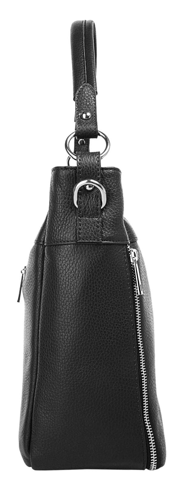 Cluty Henkeltasche echt Leder, Made in Italy