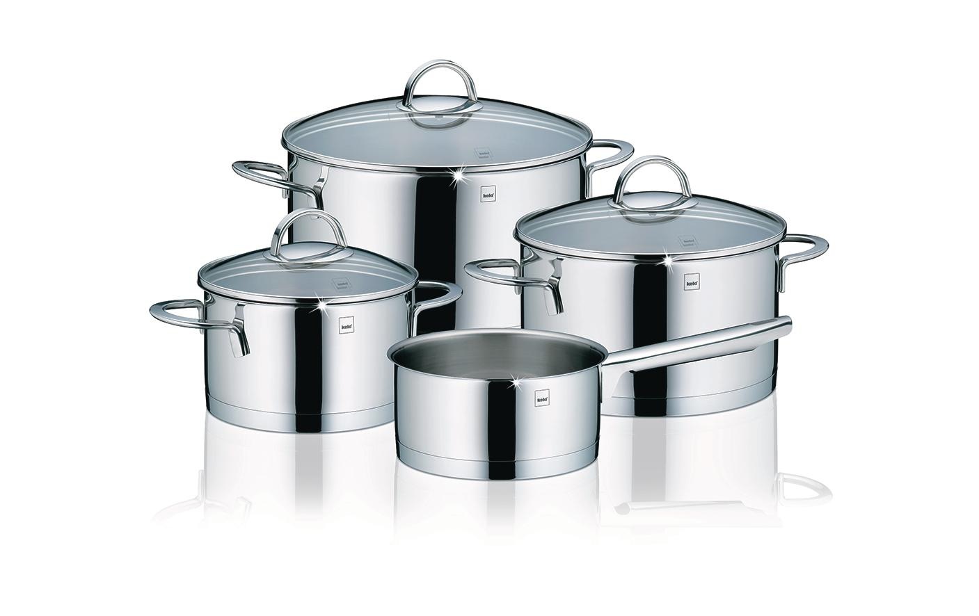 Image of kela Topf-Set "Cailin 4-teilig" 4 Stk. tlg. Edelstahl