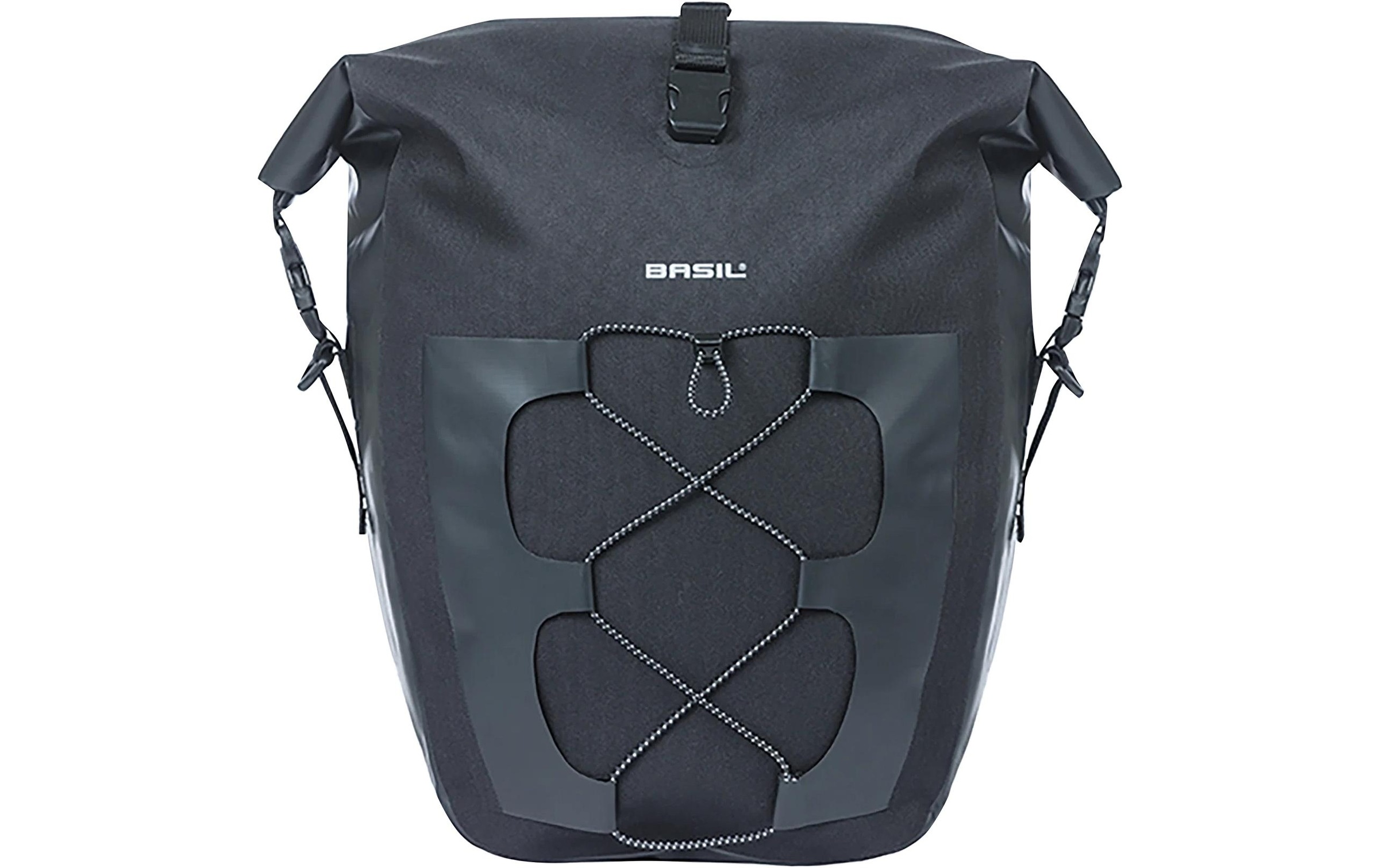 Image of Basil Gepäckträgertasche "Navigator L, MIK Hooks 25-31 l" Fahrradtasche mit 25-31 Litern Volumen + MIK-Befestigungssystem