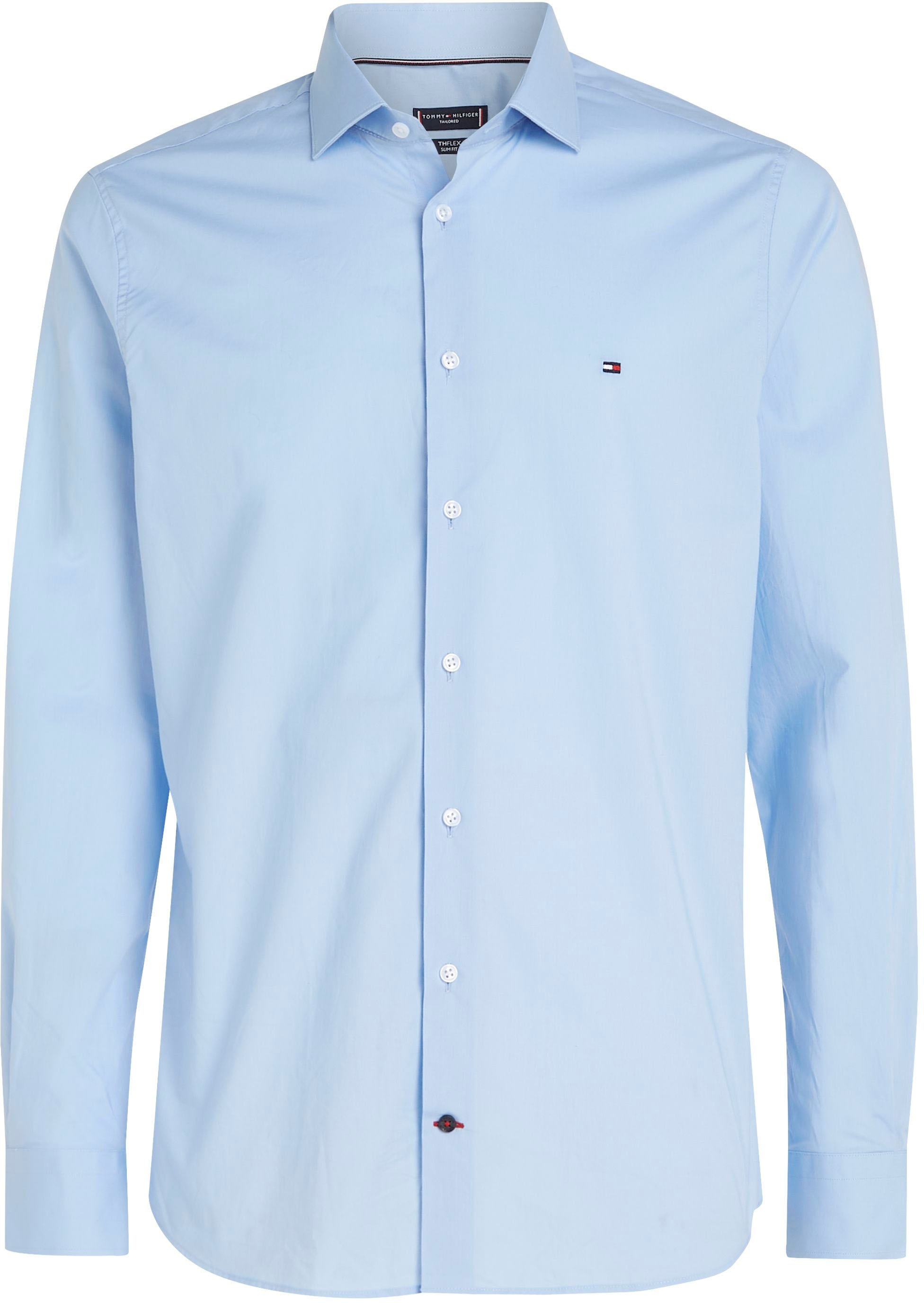 Tommy Hilfiger Langarmhemd »LA-Hemd Flex Poplin SF«