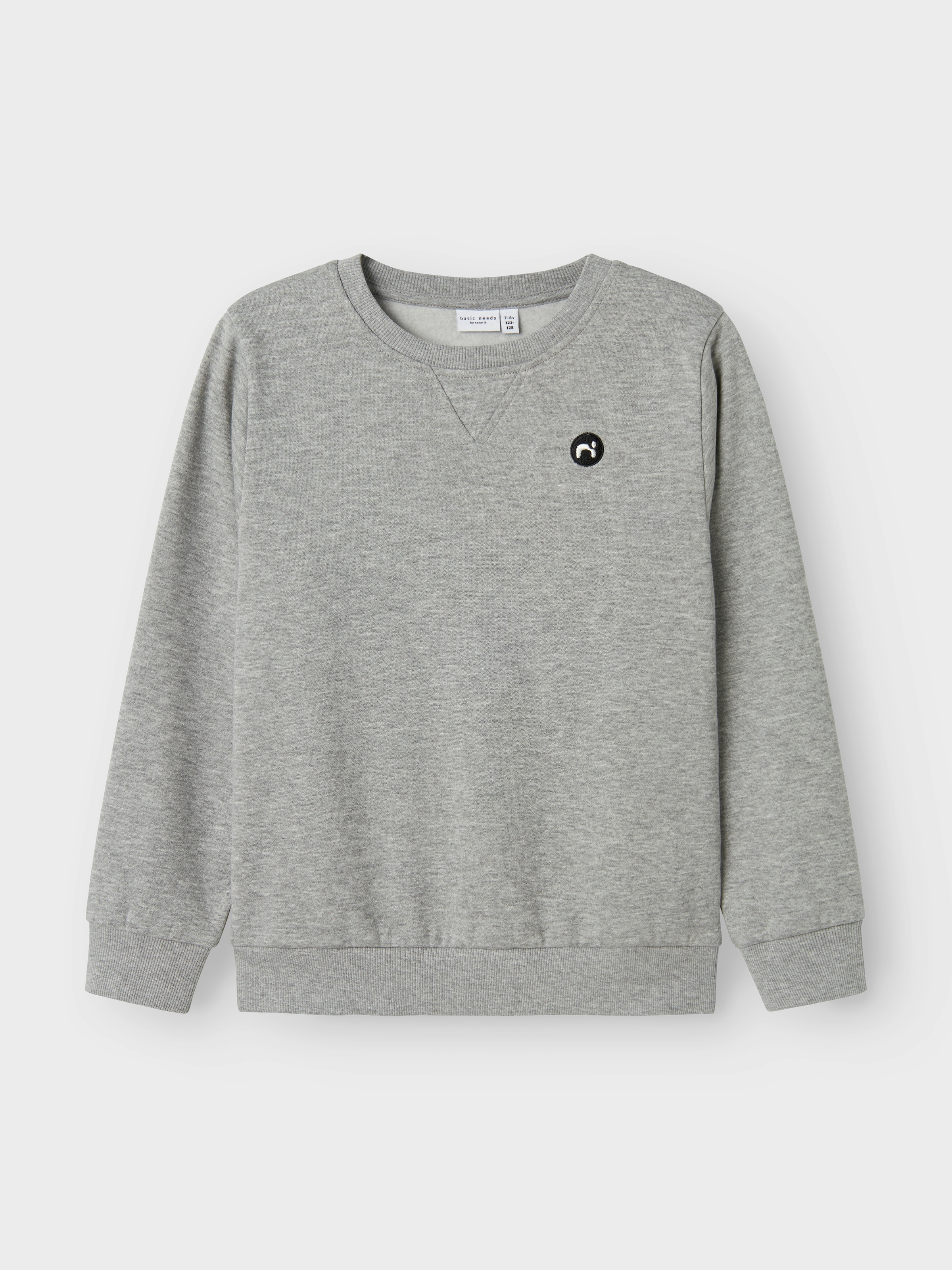 Name It Sweatshirt »NKMVIMO für Jungen mit Bündchen und klassischer Form« unifarben, casual, regular fit, Baumwollmischung, Rundhals
