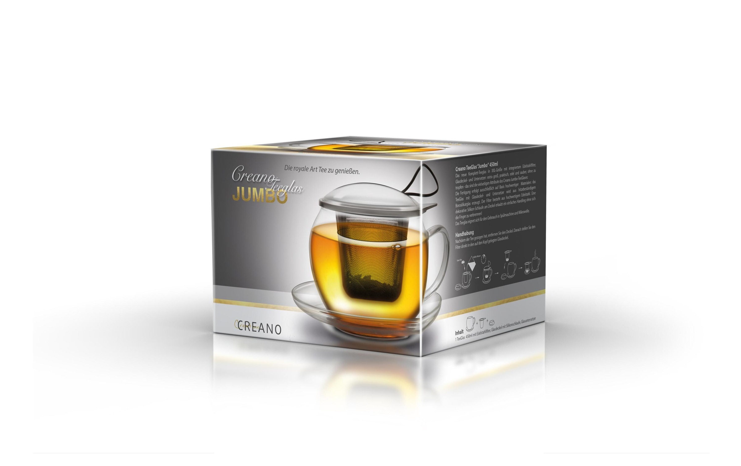 Creano Teeglas »Jumbo 445 ml«, (1 tlg.)