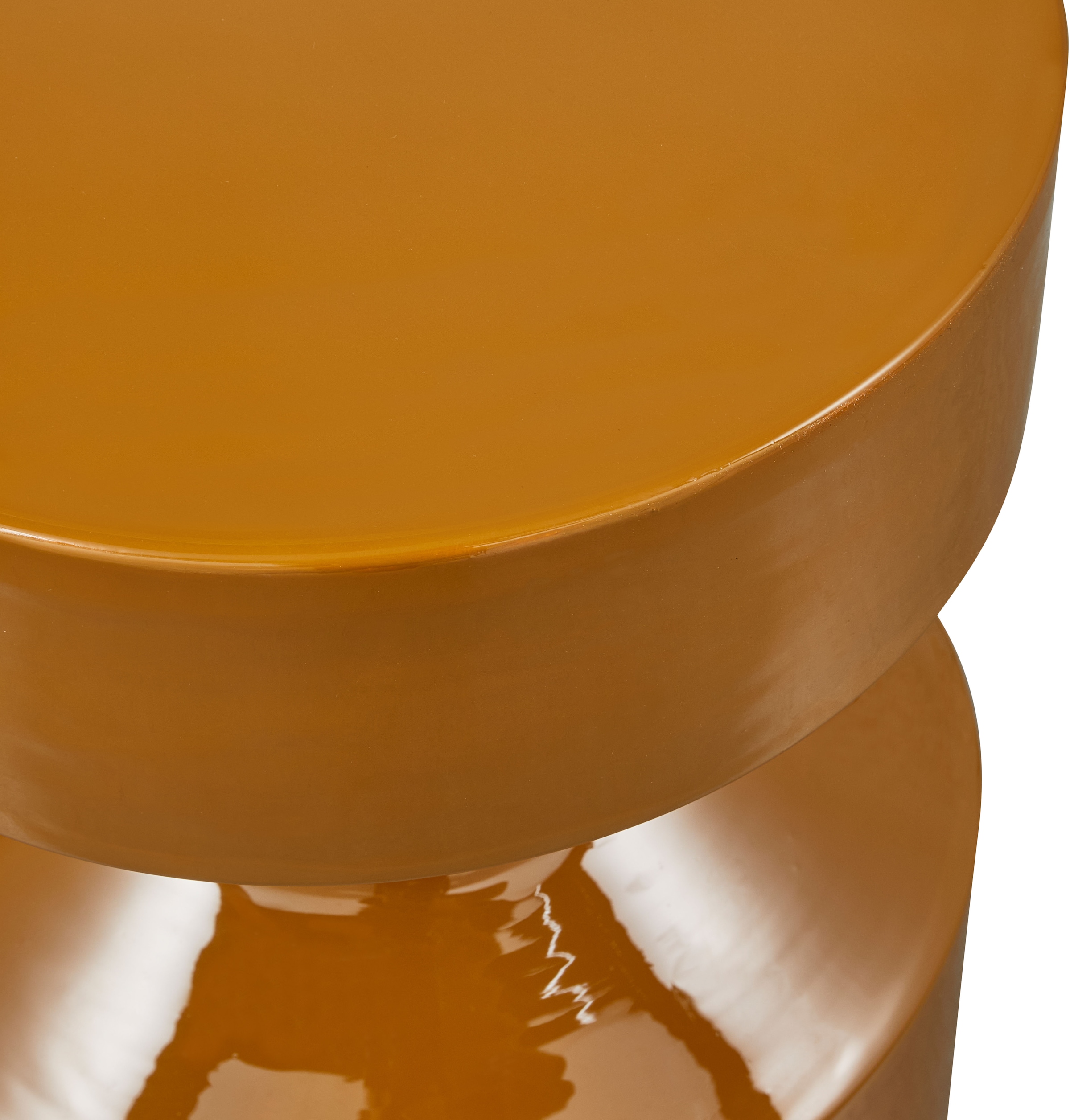 WOOOD Table d'appoint »Ferry mit Chromoberfläche und Metallkonstruktion B 30 x T 30 x H 47 cm«