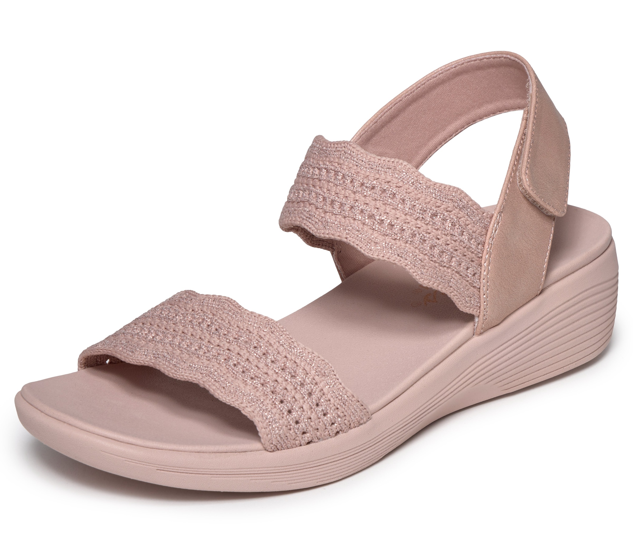Image of Skechers Sandale "ARYA" Sommerschuh, Keilsandalette mit komfortablem Luxe Foam