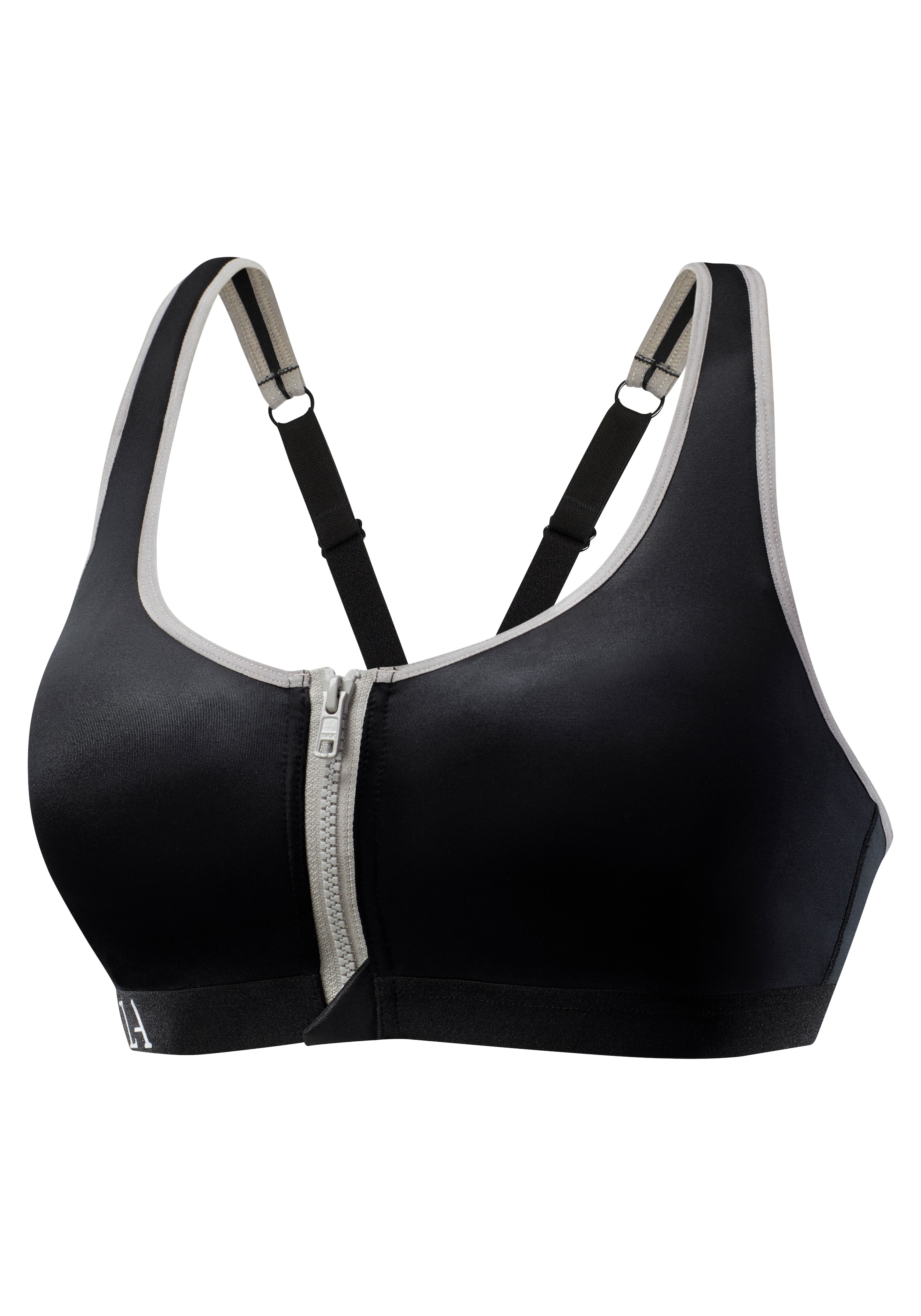 LASCANA ACTIVE Soutien-gorge de sport avec fermeture éclair et soutien-gorge coque intégré