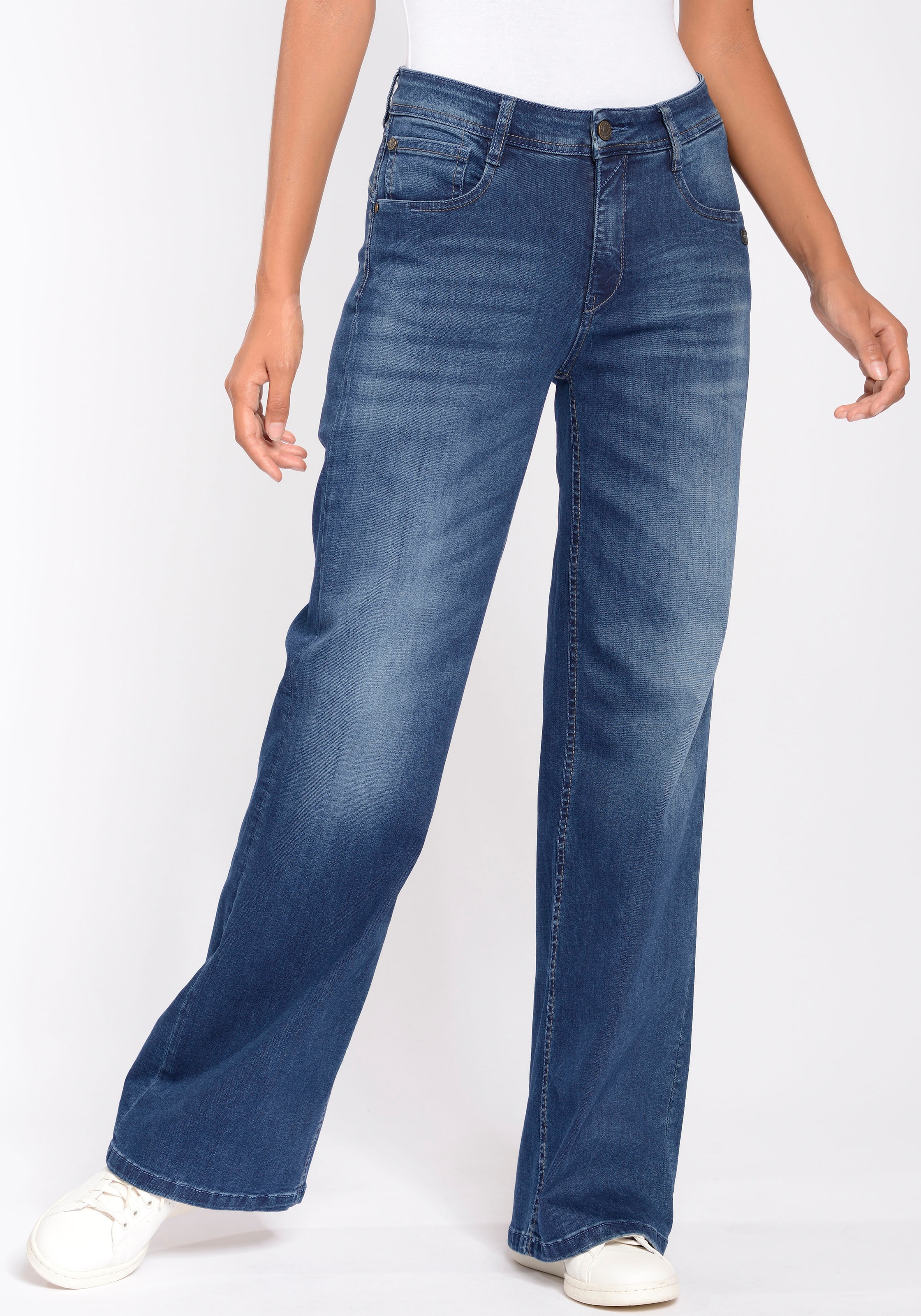 Weite Jeans »94AMELIE WIDE«, mit Elasthan für die perfekte Passform