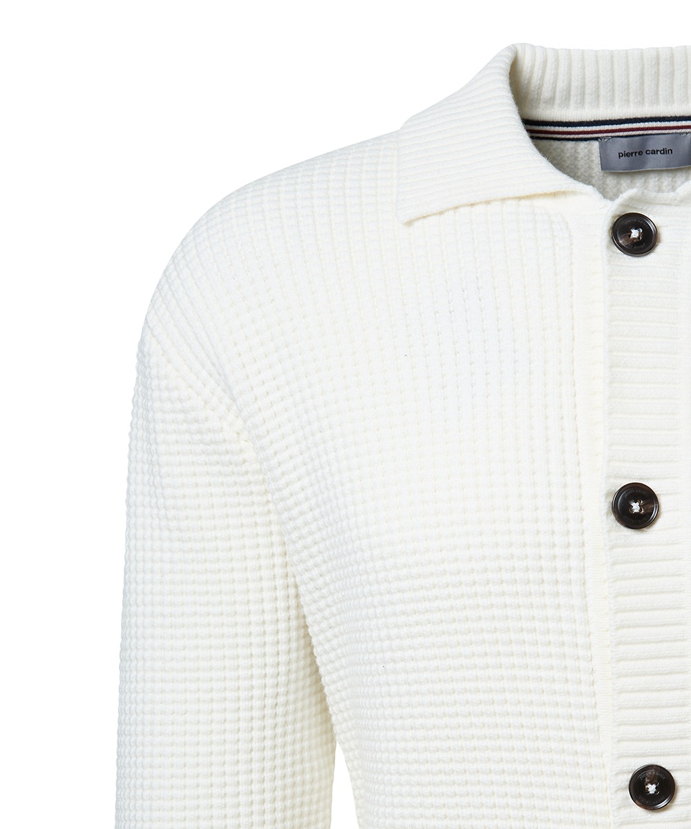 Pierre Cardin Strickjacke, mit Rippbündchen