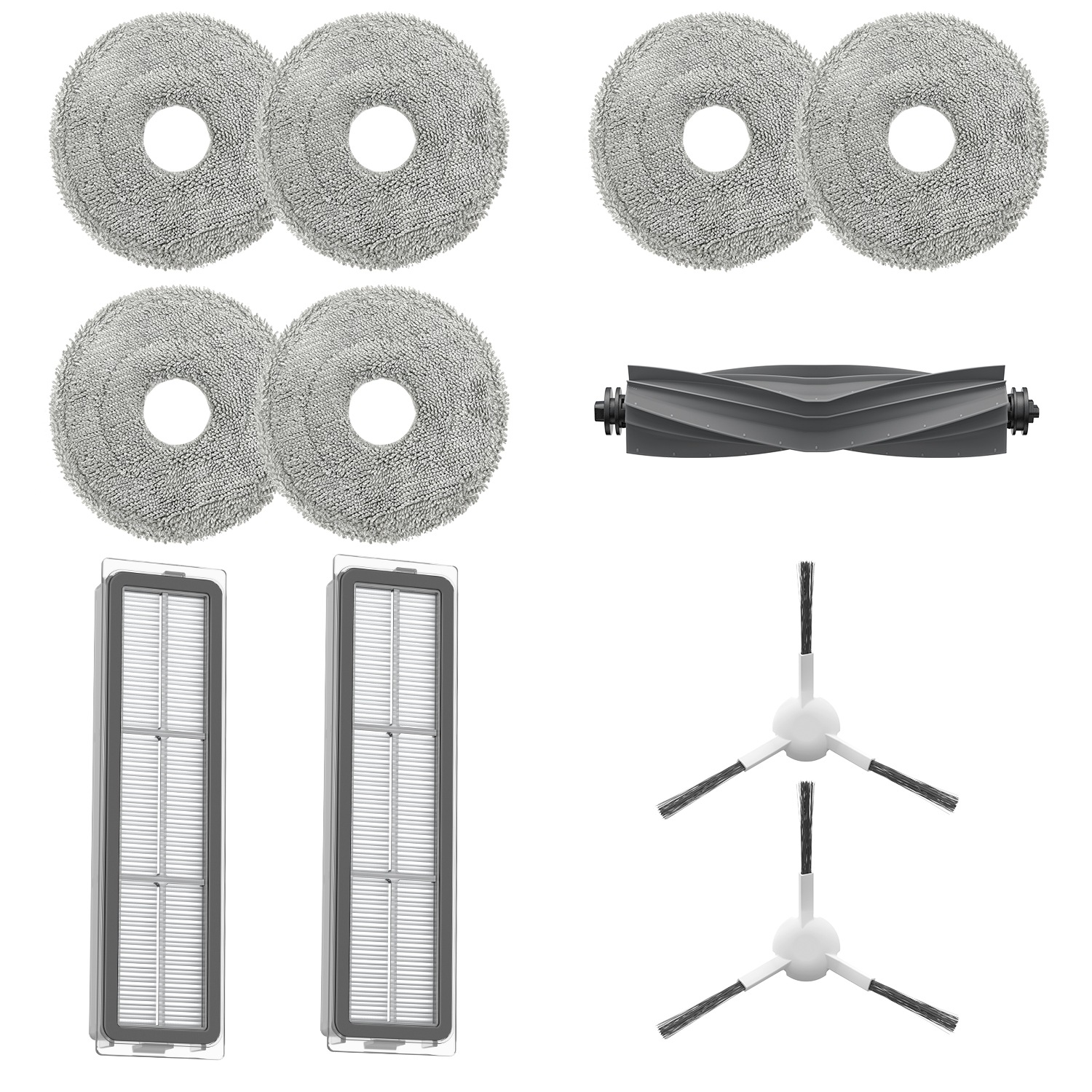 Dreame Saugroboter Zubehör-Set »Dreame L10 Prime Zubehörkit«, (Set, 8-teiliges Zubehörkit für Dreame L10 Prime)