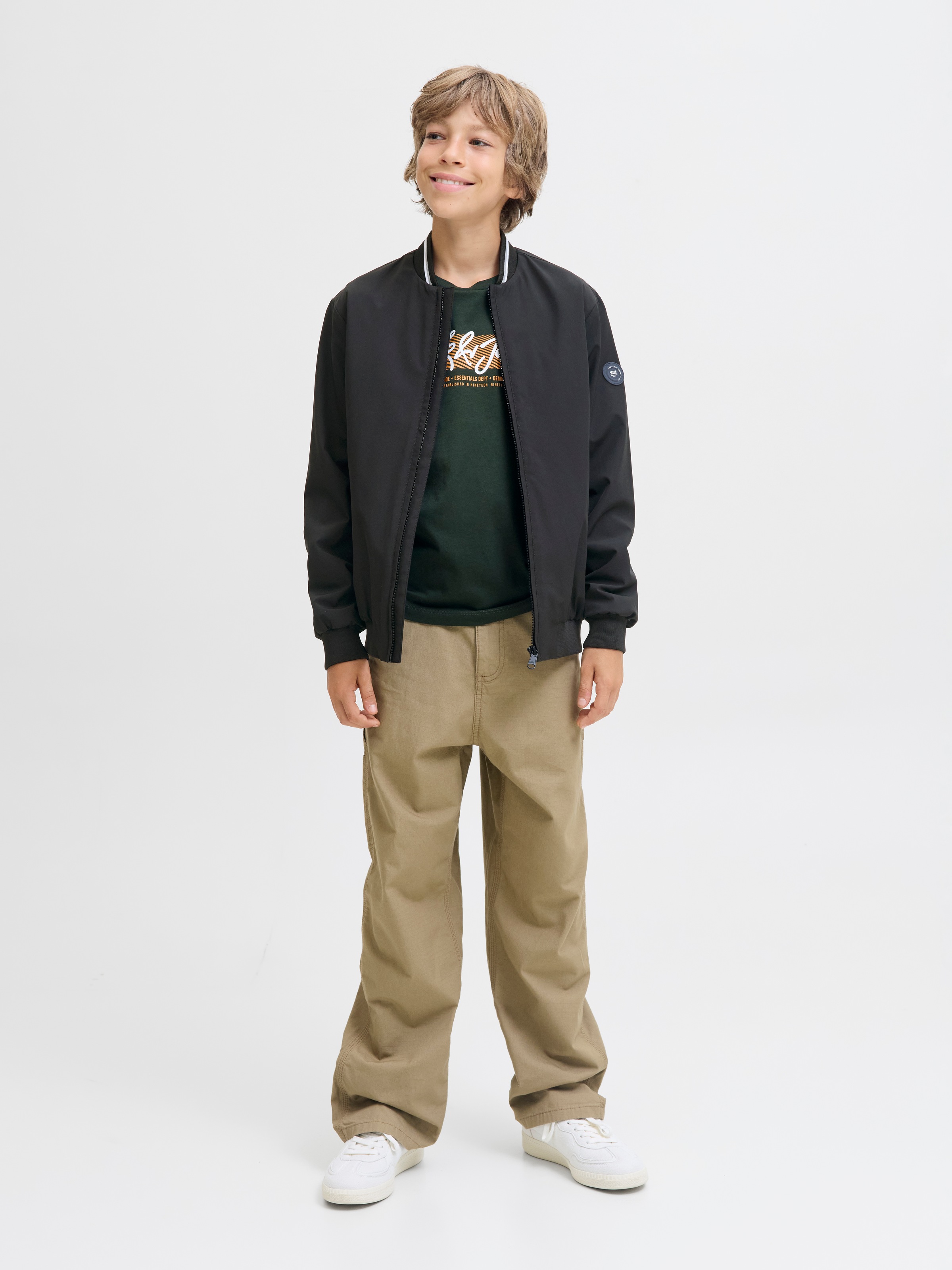 Jack & Jones Junior Bomberjacke »JJBROOK BOMBER JNR«, ohne Kapuze