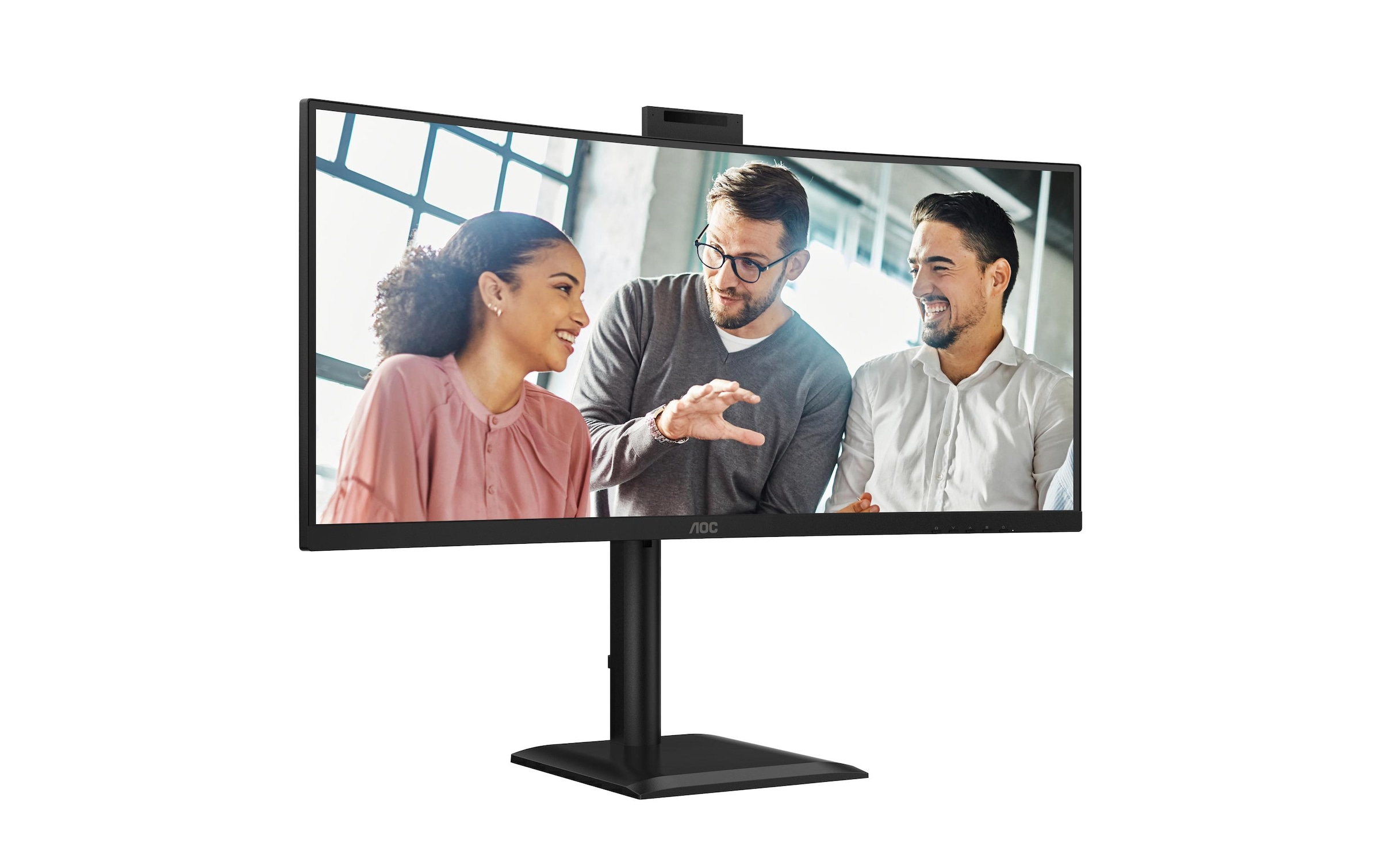 AOC Curved-LED-Monitor »CU34E4CW« 86,36 cm/34 ″  3440 x 1440 px UWQHD 120 Hz