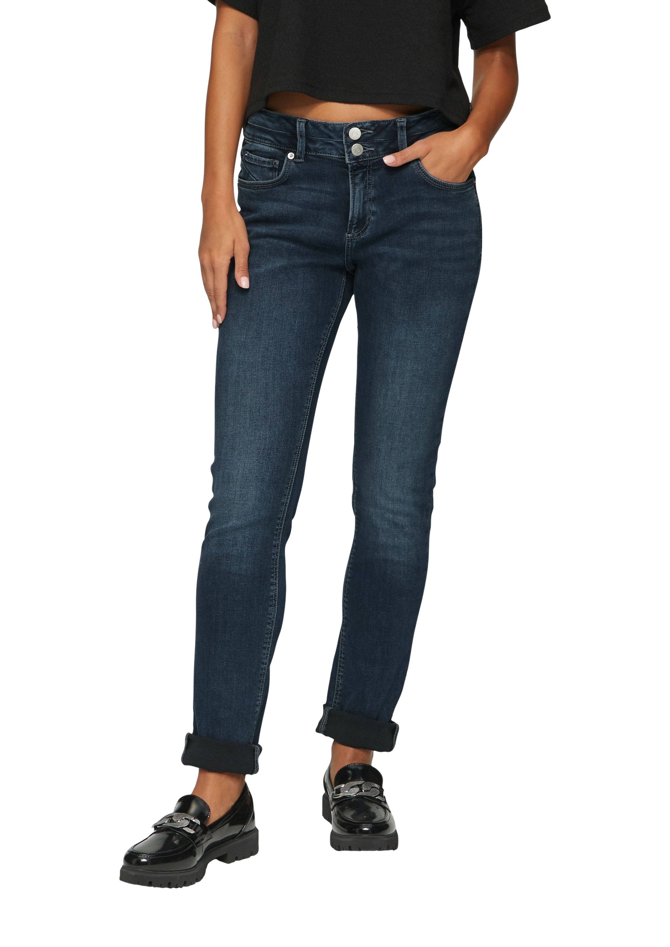 Image of QS Slim-fit-Jeans "CATIE" im Five-Pocket Style