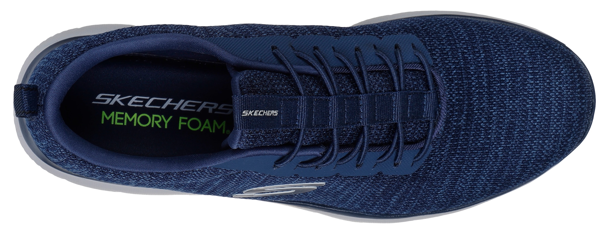 Skechers Baskets slip-on »SUMMITS-«  , Slipper, Freizeitschuh, Halbschuh mit Elastic Schnürsenkel