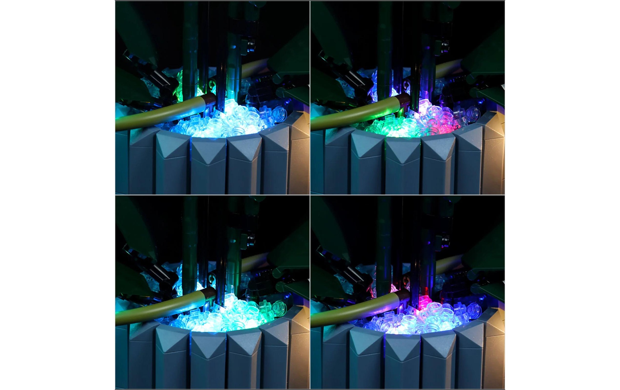 Image of Steinbaukasten "BrickBling LED-Licht-Set für LEGO Orchidee V2 -10311"