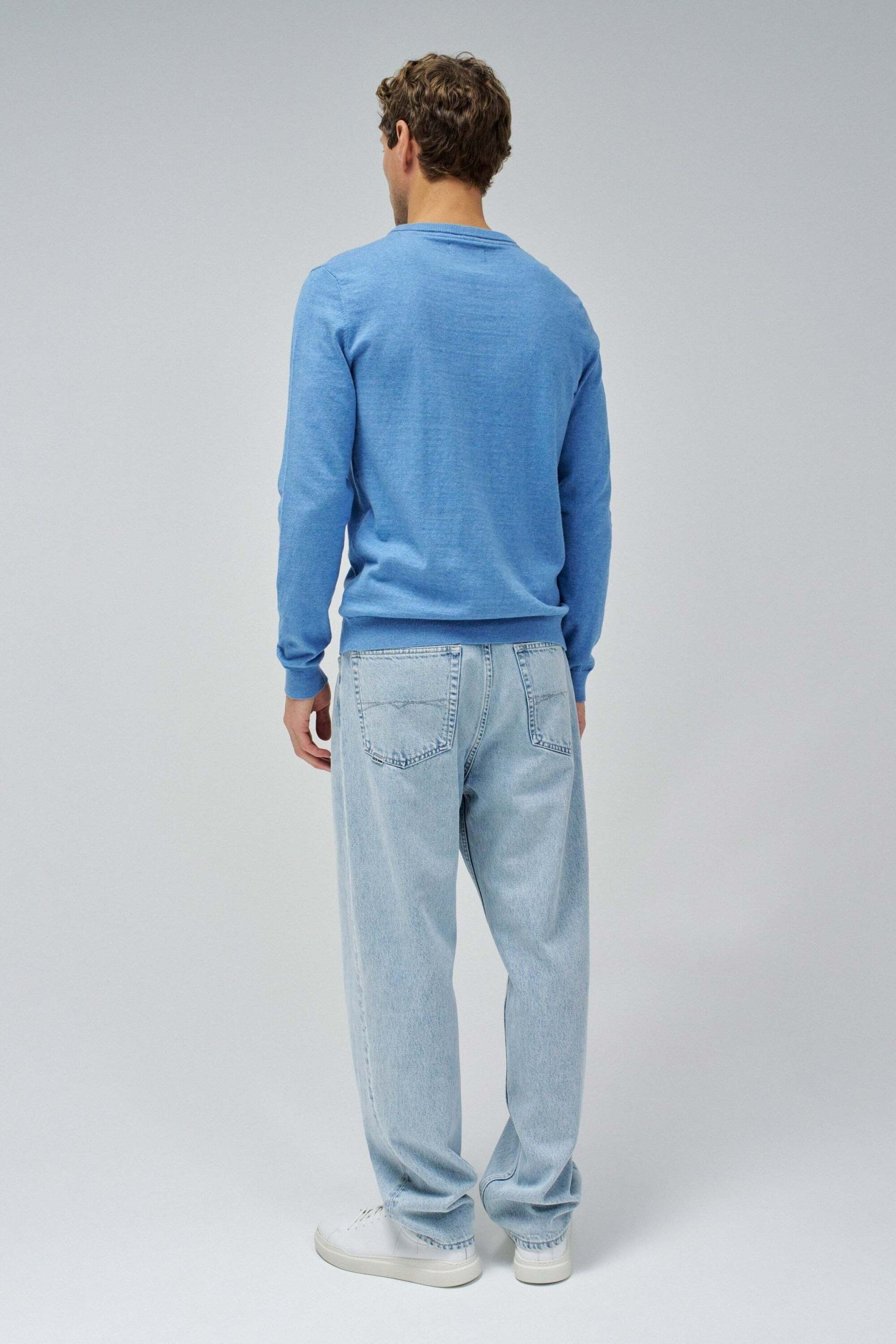 Salsa Strickpullover »Salsa Jeans Pullover Knit Henley W/ Collar Jersey Details«