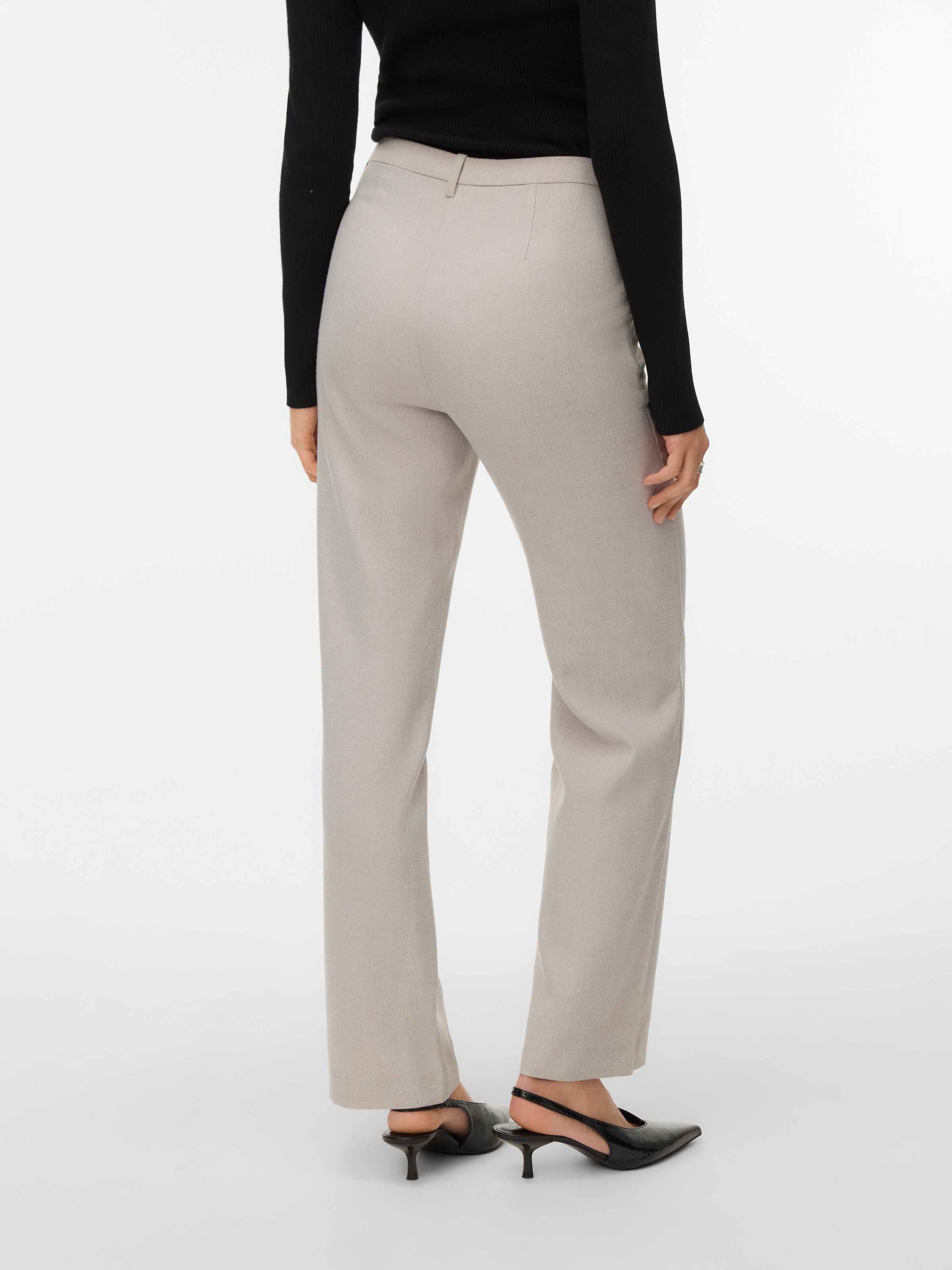 Vero Moda Pantalon de costume »VMZAMIRA BESTIE MW STRAIGHT PANT NOOS«