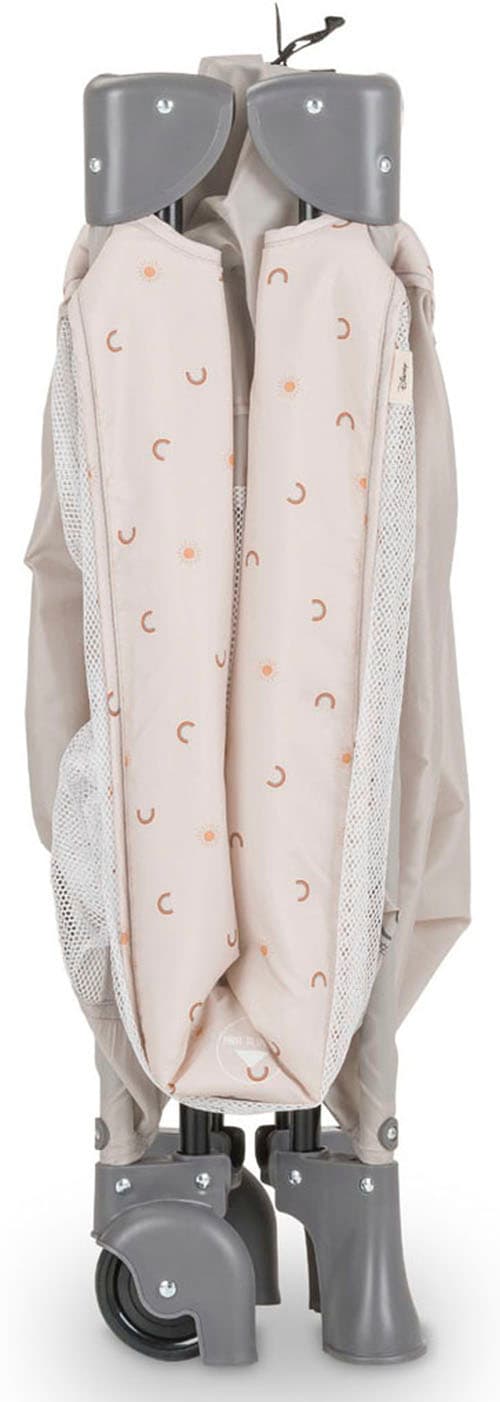 Hauck Lit de voyage pour bébé »Dream N Play Go, Pooh Rainbow, beige« inkl. Transporttasche