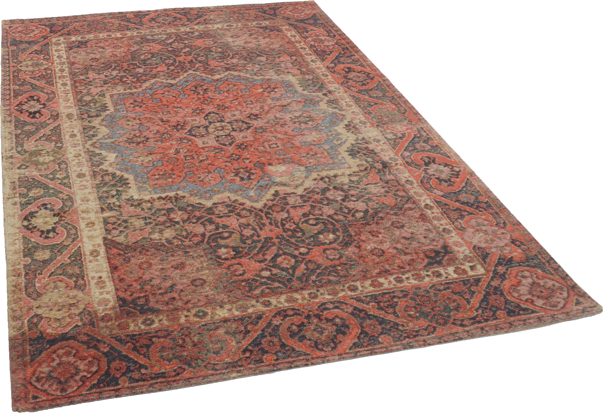 TOM TAILOR HOME Teppich »Funky Orient Ghom«, rechteckig, 5 mm Höhe, Kurzflor, Orient-Optik, Vintage Design