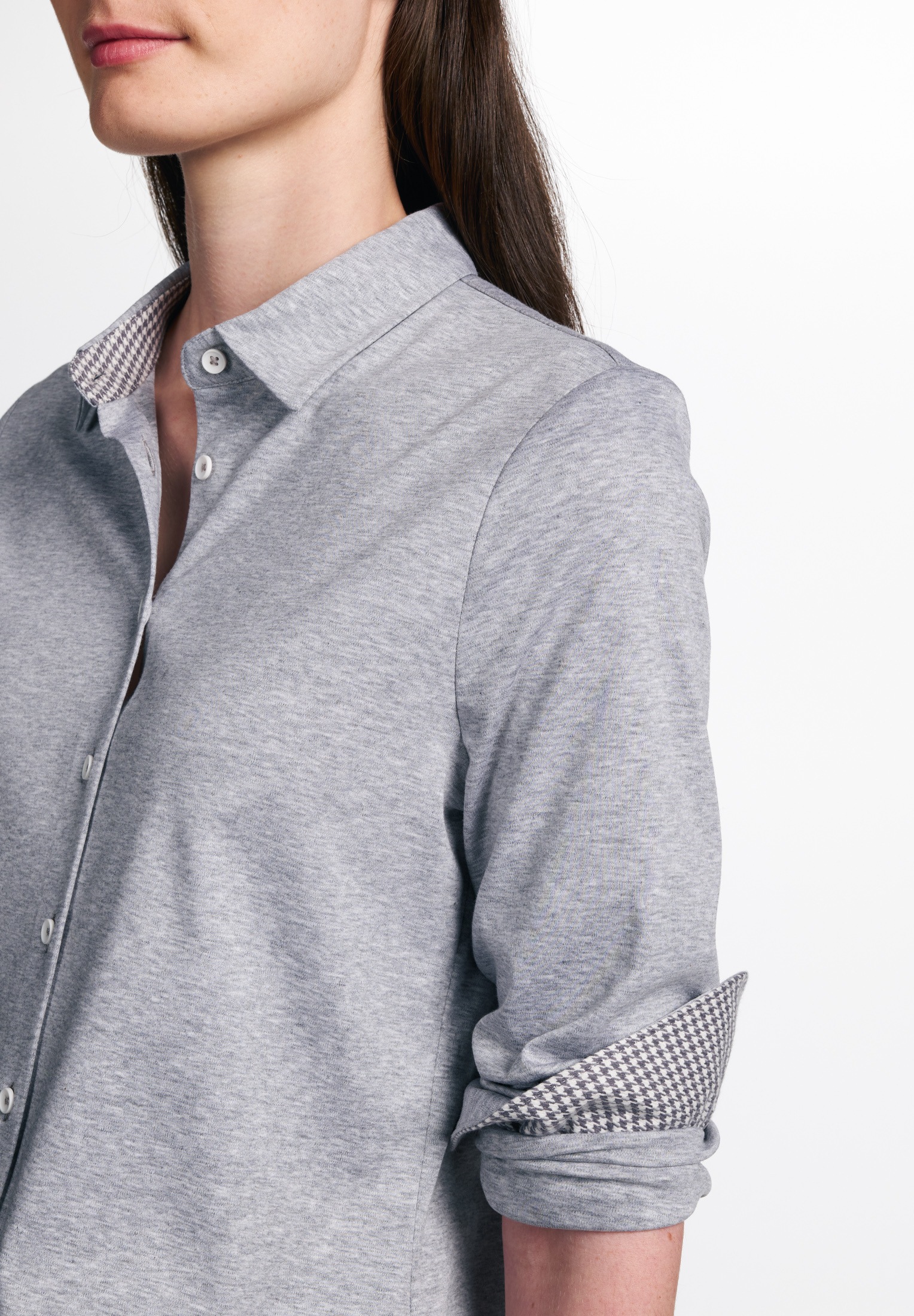 Eterna Hemdbluse »FITTED«, EASY IRON (bügelleicht)