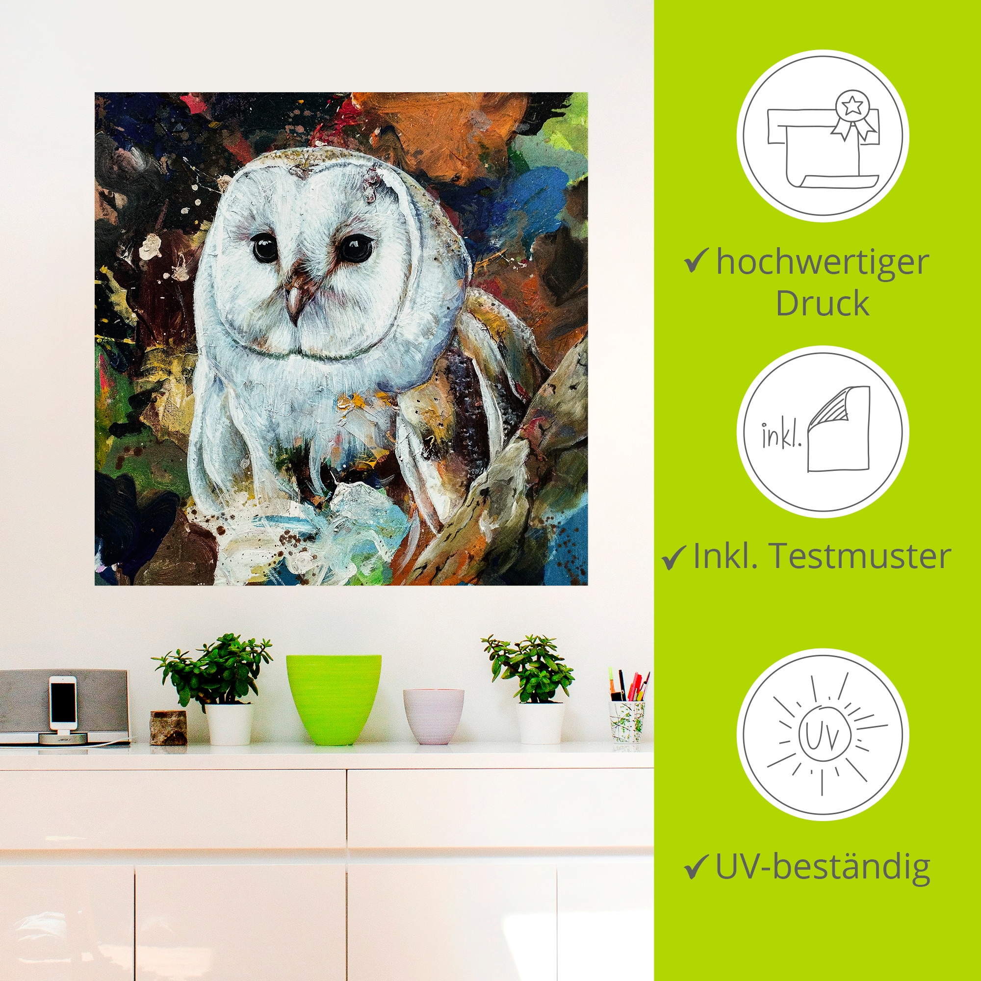 Artland Wandbild »Seraphina« 1 Stk. tlg. als Alubild, Leinwandbild, Poster, Wandaufkleber in verschied. Grössen