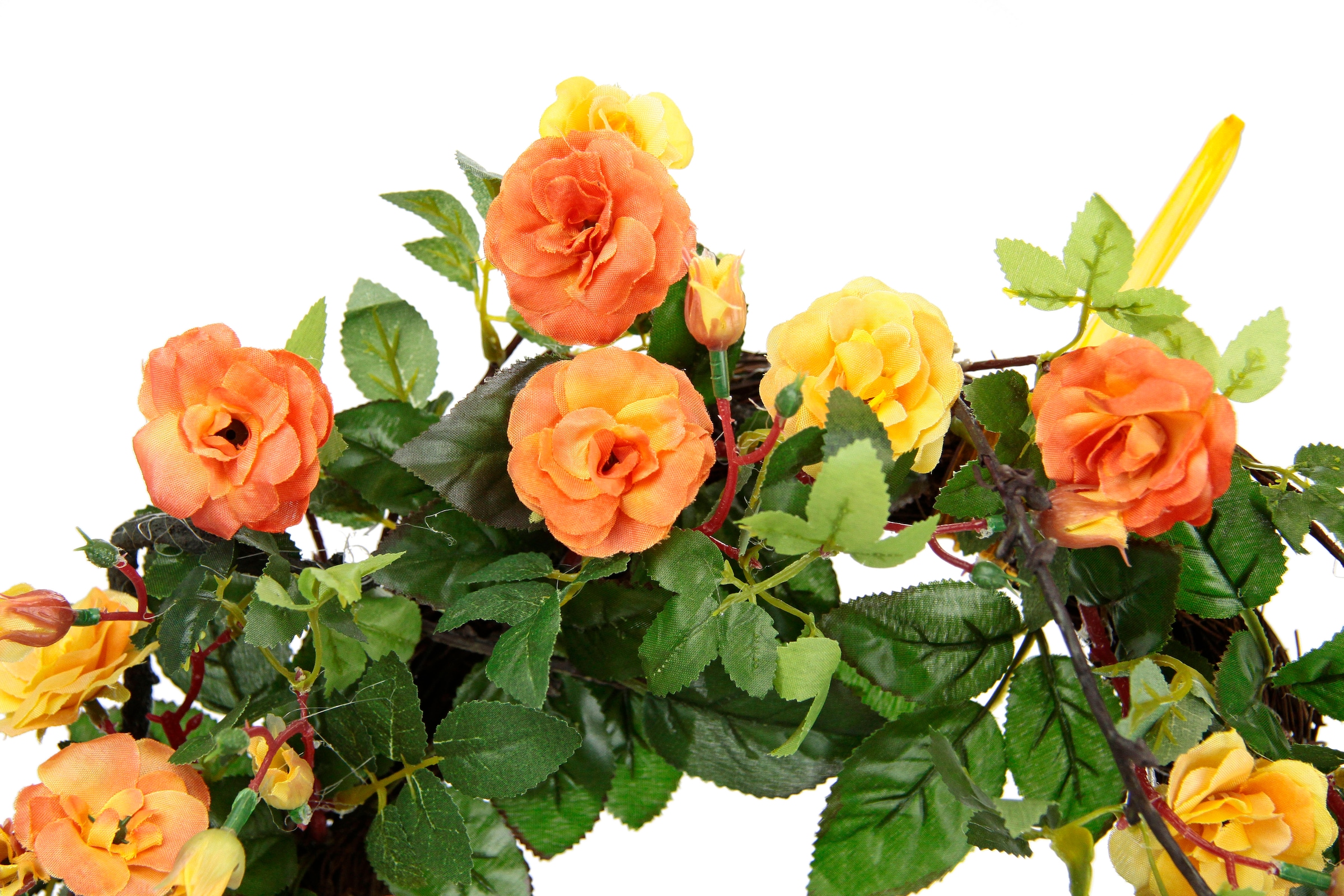 »Wildrosen«, günstig Rosenkranz, Kunstkranz kaufen Rosenblüten I.GE.A. Türkranz,